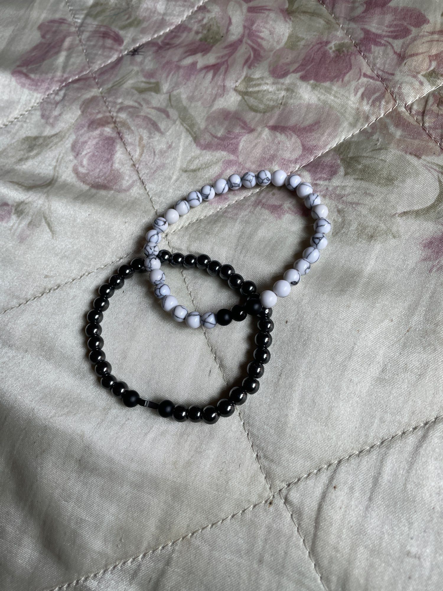 Jewelry 2pieces/ Set Bead Bracelet Size ONE SIZE - 2 Thumbnail