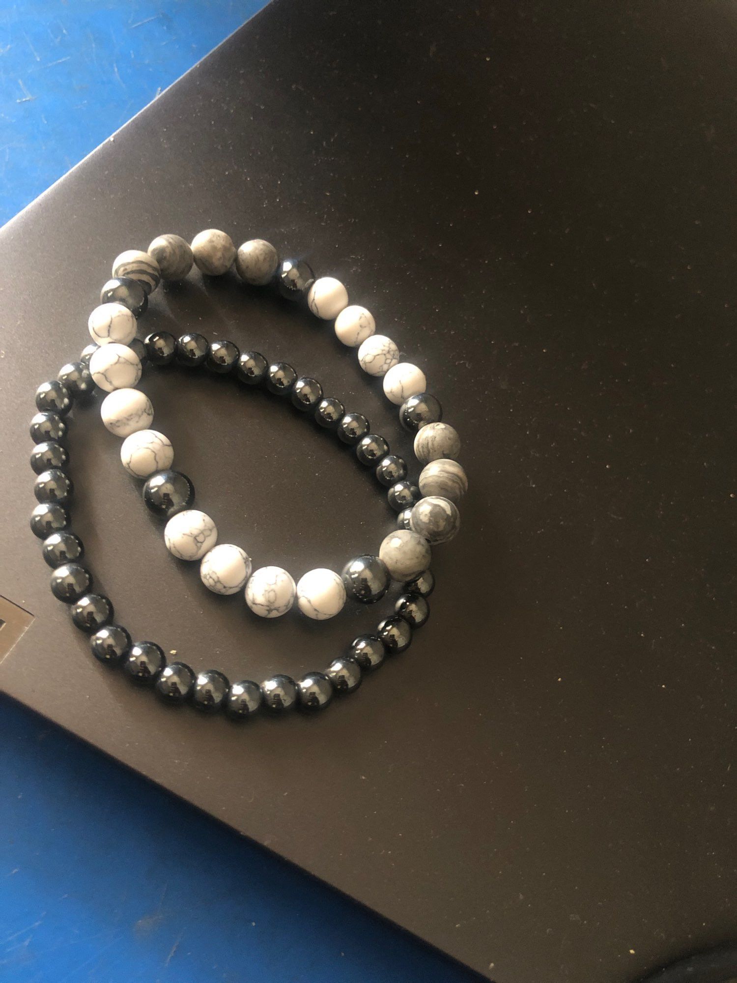 Jewelry 2pieces/ Set Bead Bracelet Size ONE SIZE - 3 Thumbnail