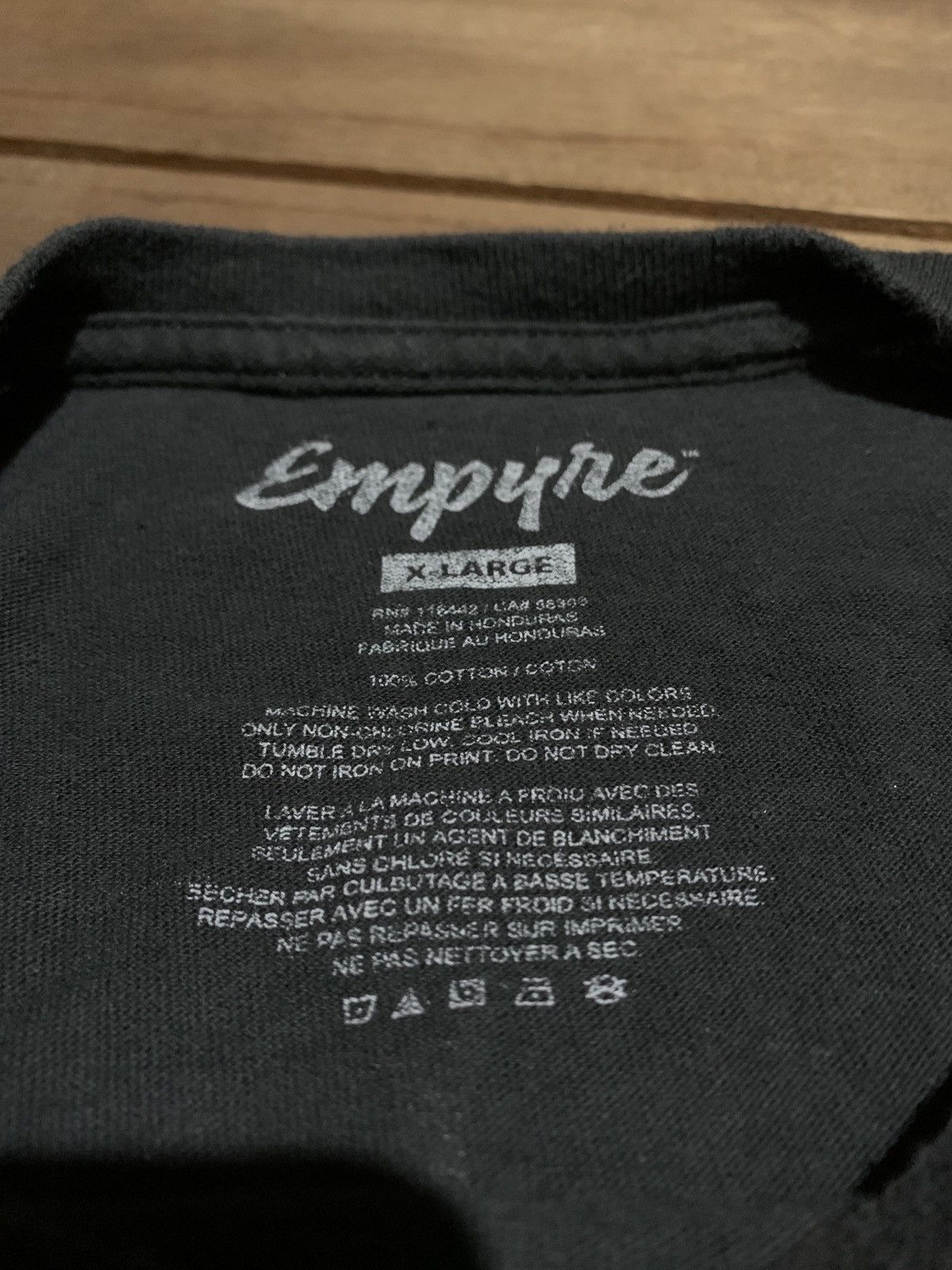 Empyre Thrashed Faded Empyre Tee Size US XL / EU 56 / 4 - 5 Thumbnail