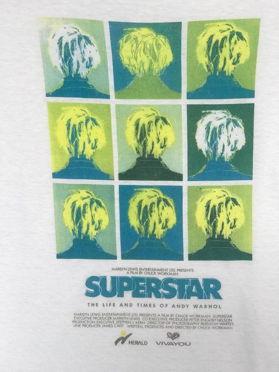 Vintage Vintage rare Superstar The Life And Times Of Andy Warhol Size US M / EU 48-50 / 2 - 3 Thumbnail