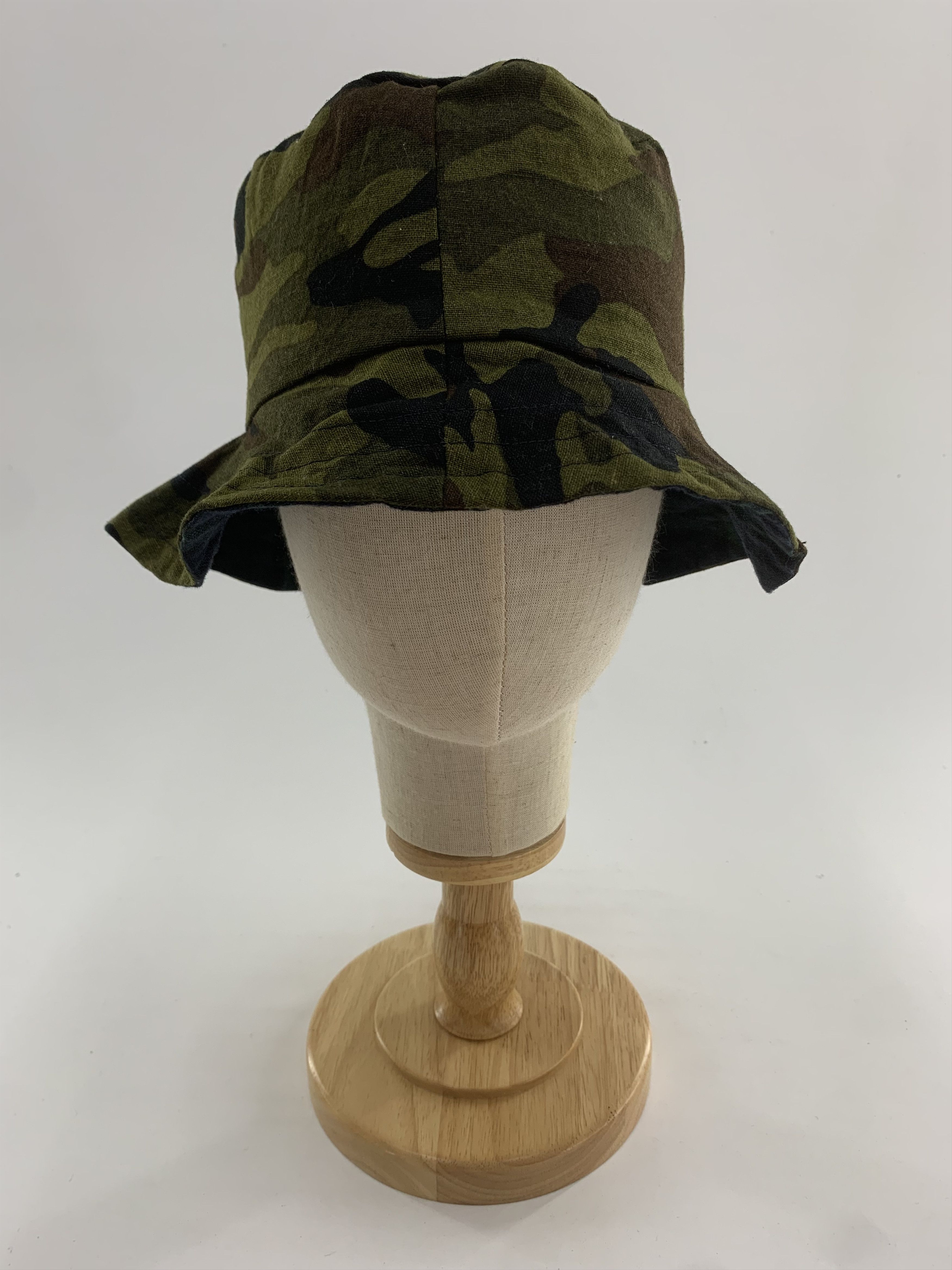 Japanese Brand × Vintage Vintage Camo Bucket Hat Military Size ONE SIZE - 2 Thumbnail
