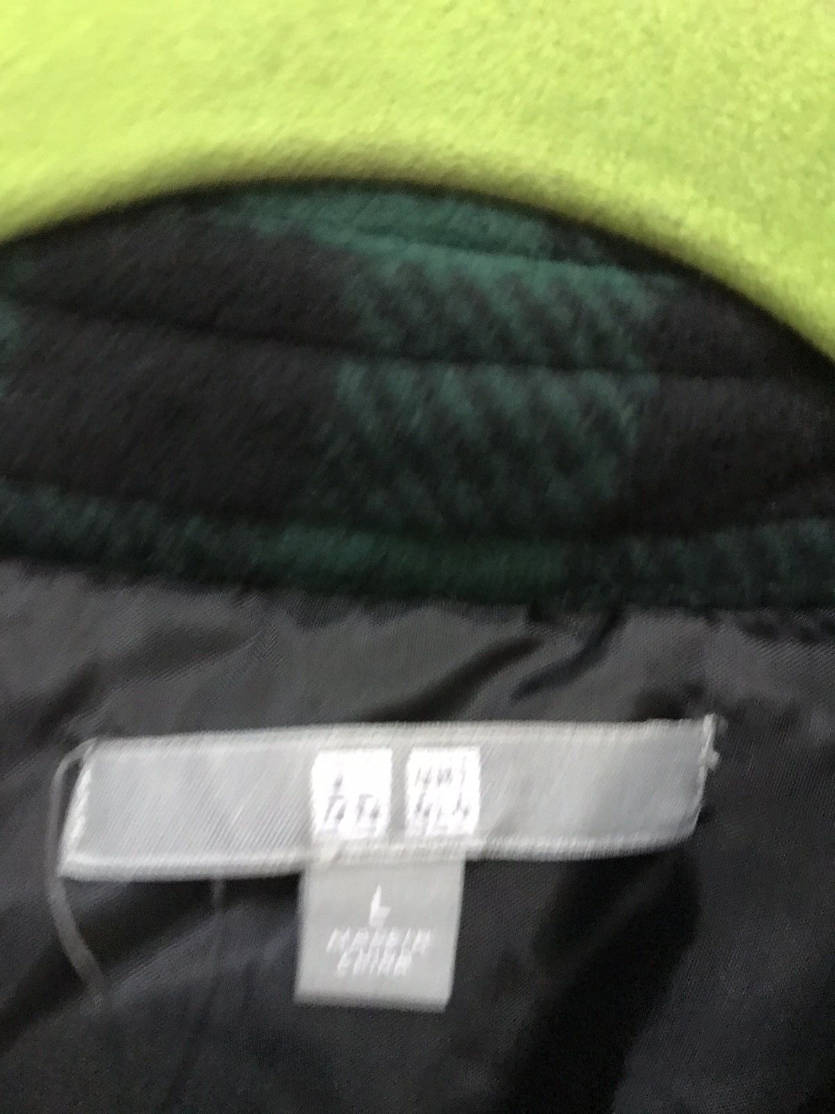 Uniqlo Uniqlo Green Checkered Button Up Jacket Size US L / EU 52-54 / 3 - 5 Thumbnail
