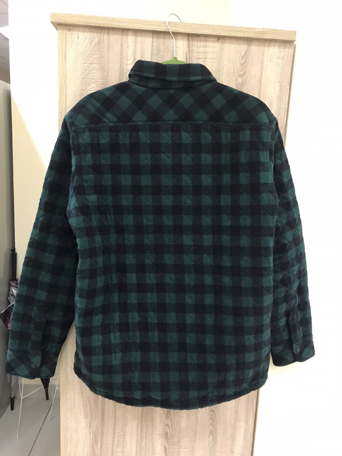 Uniqlo Uniqlo Green Checkered Button Up Jacket Size US L / EU 52-54 / 3 - 2 Thumbnail
