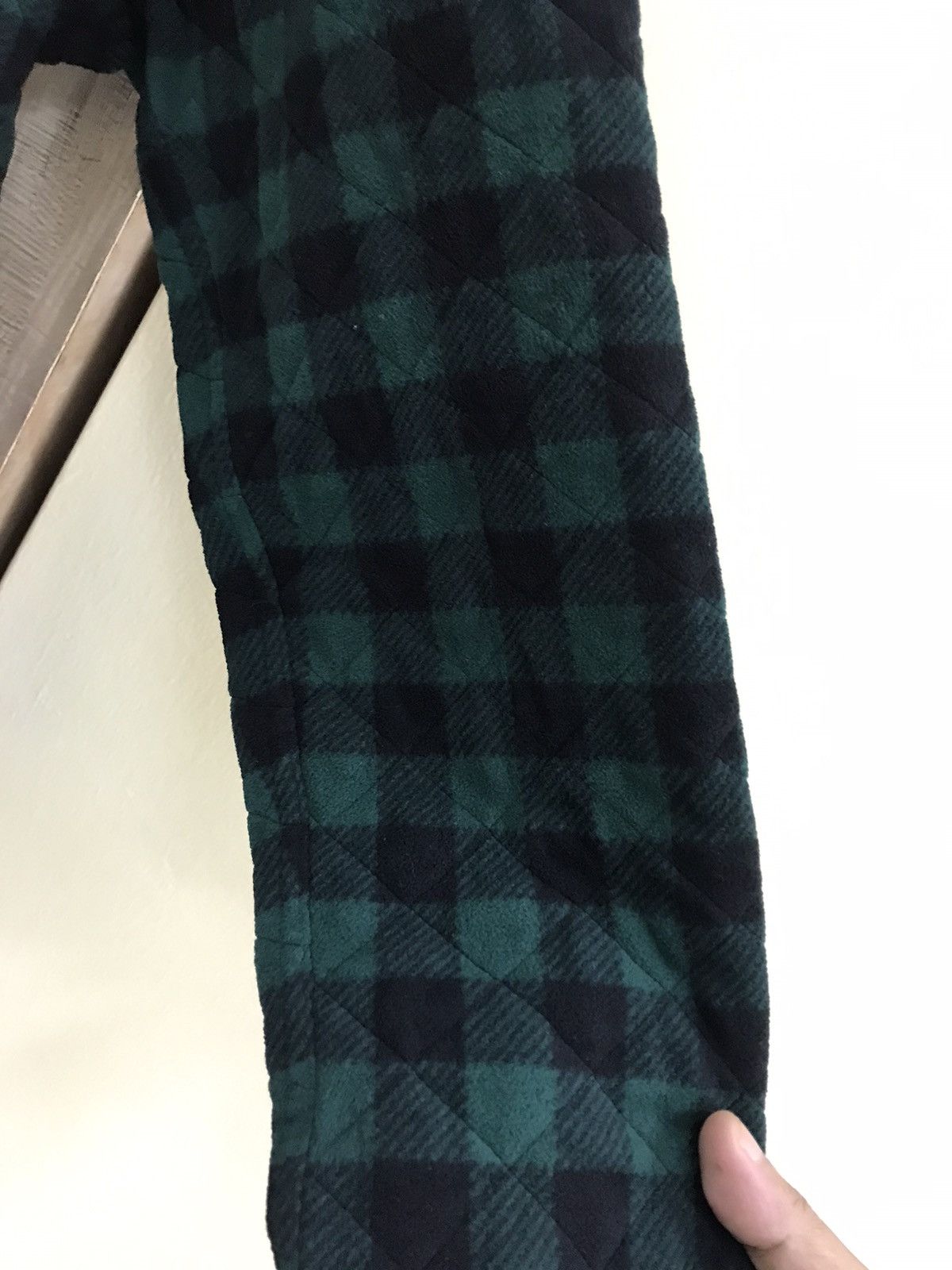 Uniqlo Uniqlo Green Checkered Button Up Jacket Size US L / EU 52-54 / 3 - 10 Thumbnail