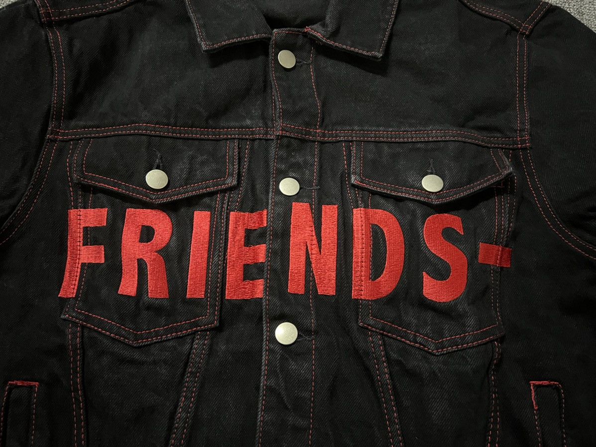 Vlone DS friends denim jacket Size US XL / EU 56 / 4 - 6 Thumbnail