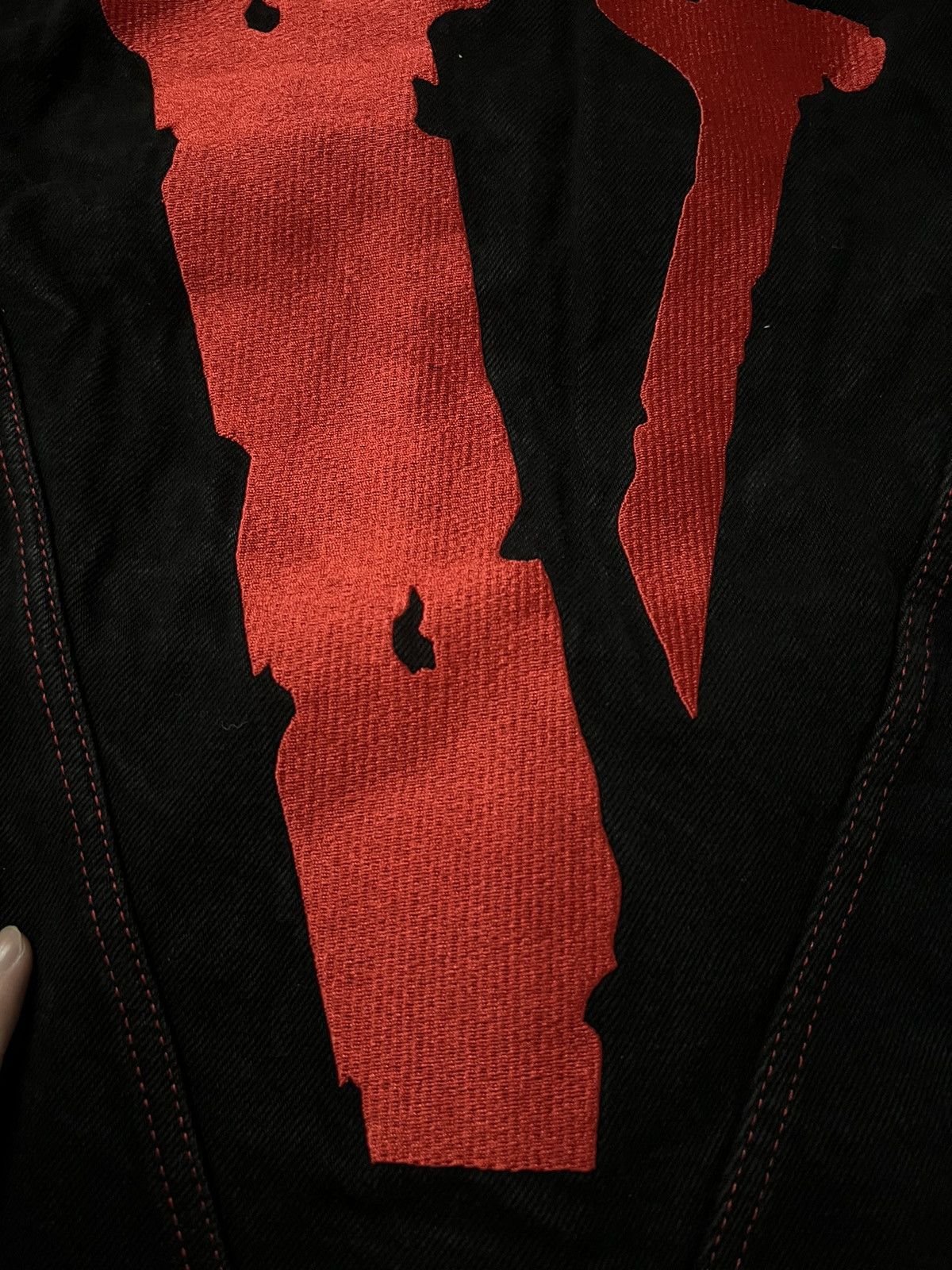 Vlone DS friends denim jacket Size US XL / EU 56 / 4 - 3 Thumbnail