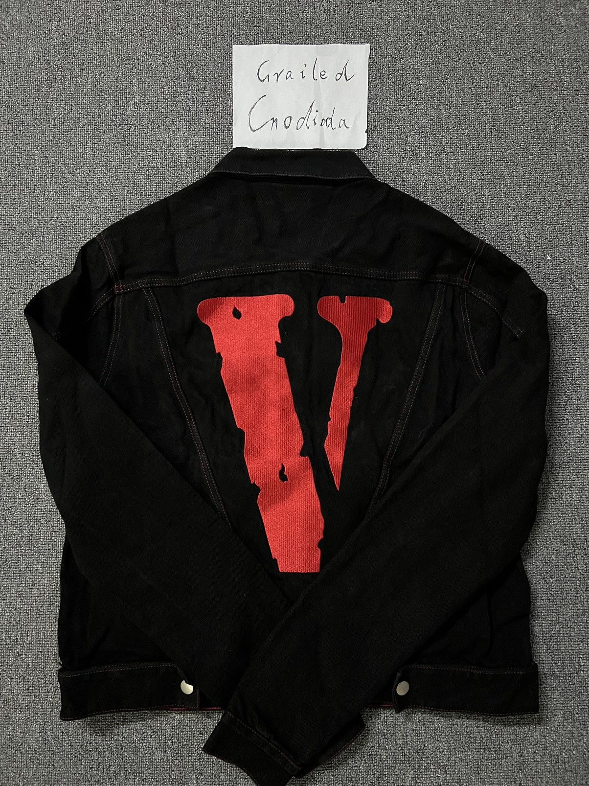 Vlone DS friends denim jacket Size US XL / EU 56 / 4 - 2 Thumbnail