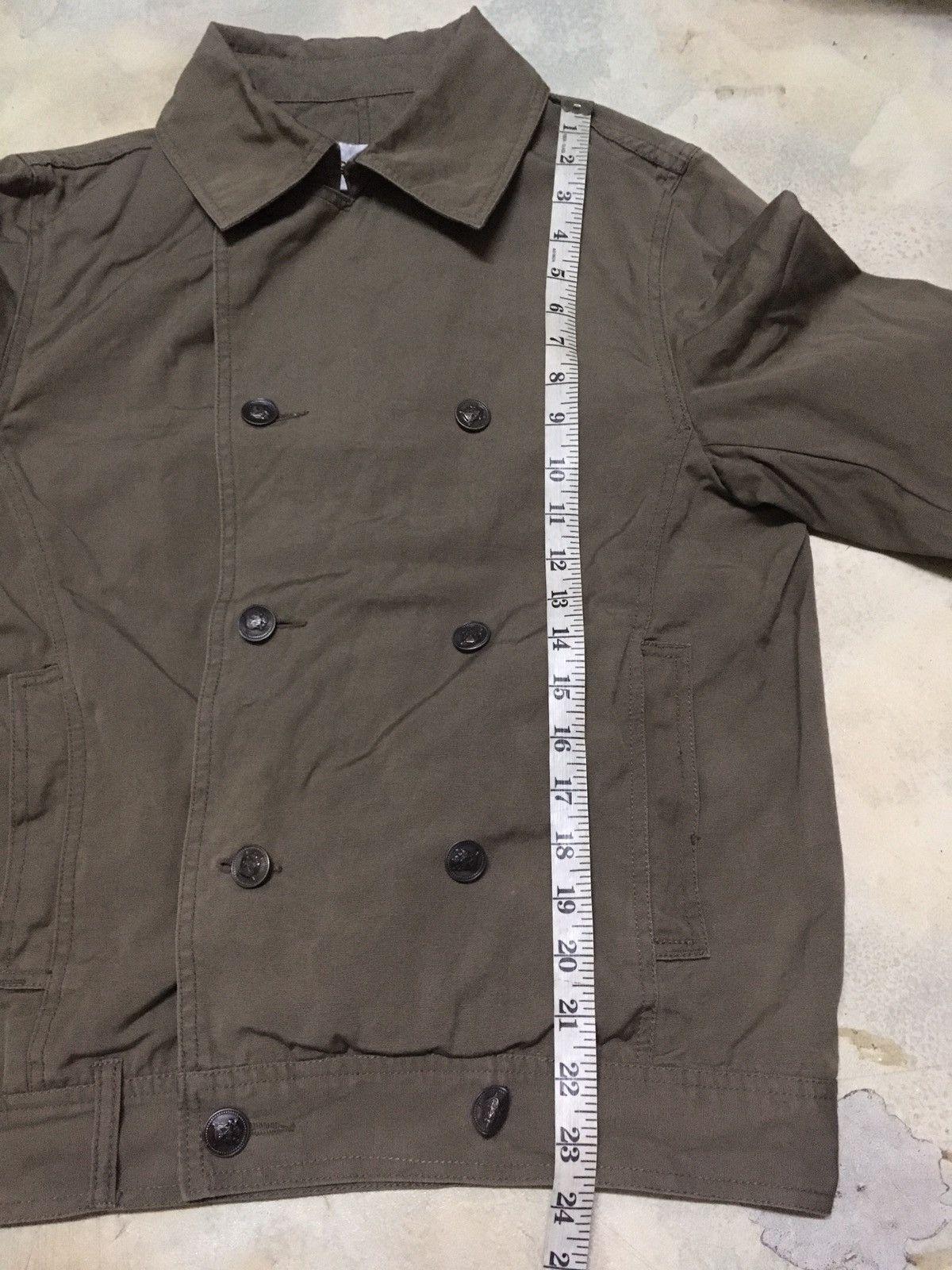 Japanese Brand Military Army Style Olive Green Jacket Size US M / EU 48-50 / 2 - 9 Thumbnail