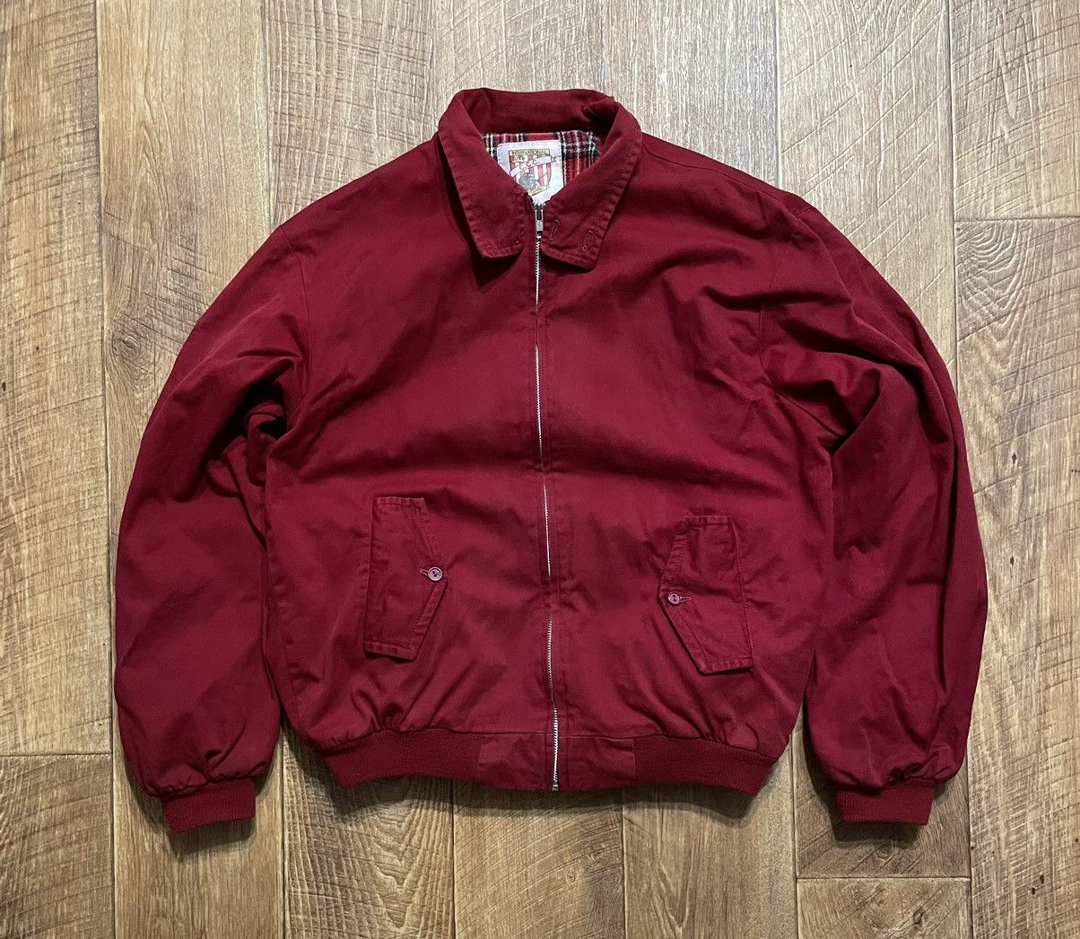 Vintage CCC London Harrington Bomber Jacket made in UK 🇬🇧