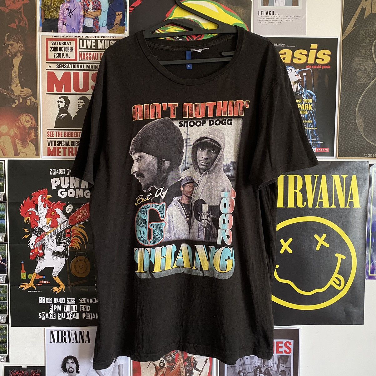 Snoop Dogg Vintage Snoop Dogg Full Graphic T-Shirt Size US L / EU 52-54 / 3 - 1 Thumbnail