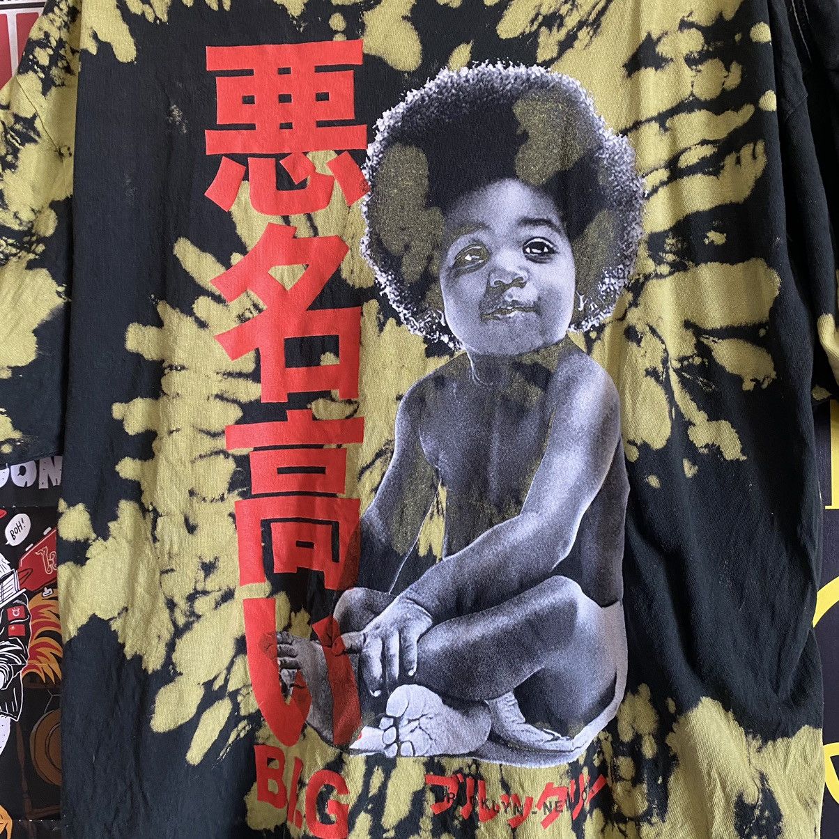 Rap Tees Vintage The Notorious B.I.G. Baby Tie Dye T-Shirt Size US L / EU 52-54 / 3 - 2 Thumbnail
