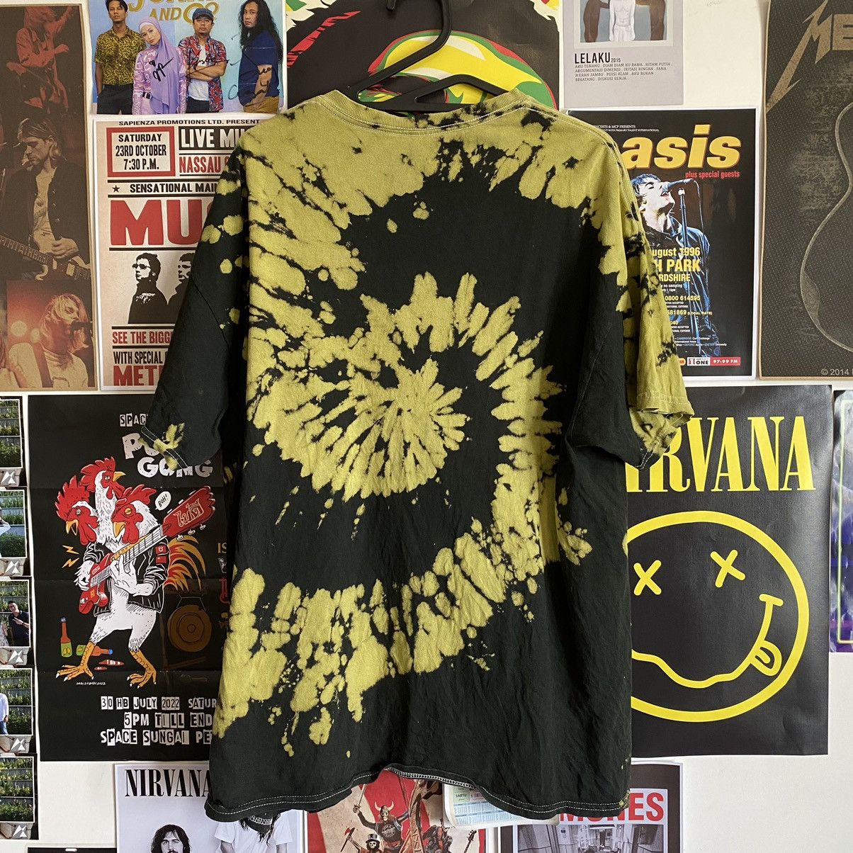 Rap Tees Vintage The Notorious B.I.G. Baby Tie Dye T-Shirt Size US L / EU 52-54 / 3 - 7 Thumbnail