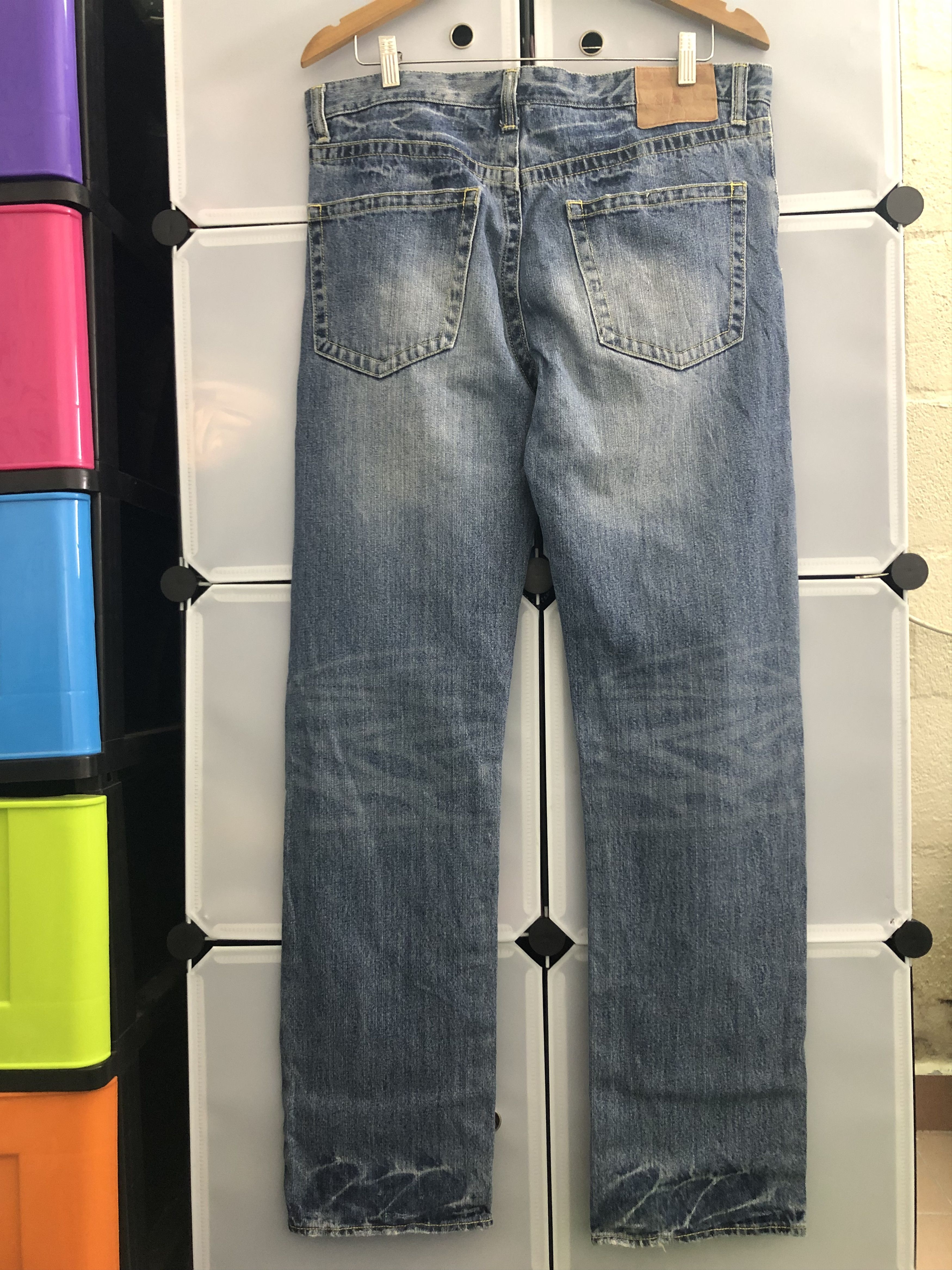 Japanese Brand Skulls Art Denim pants Size US 35 - 2 Thumbnail