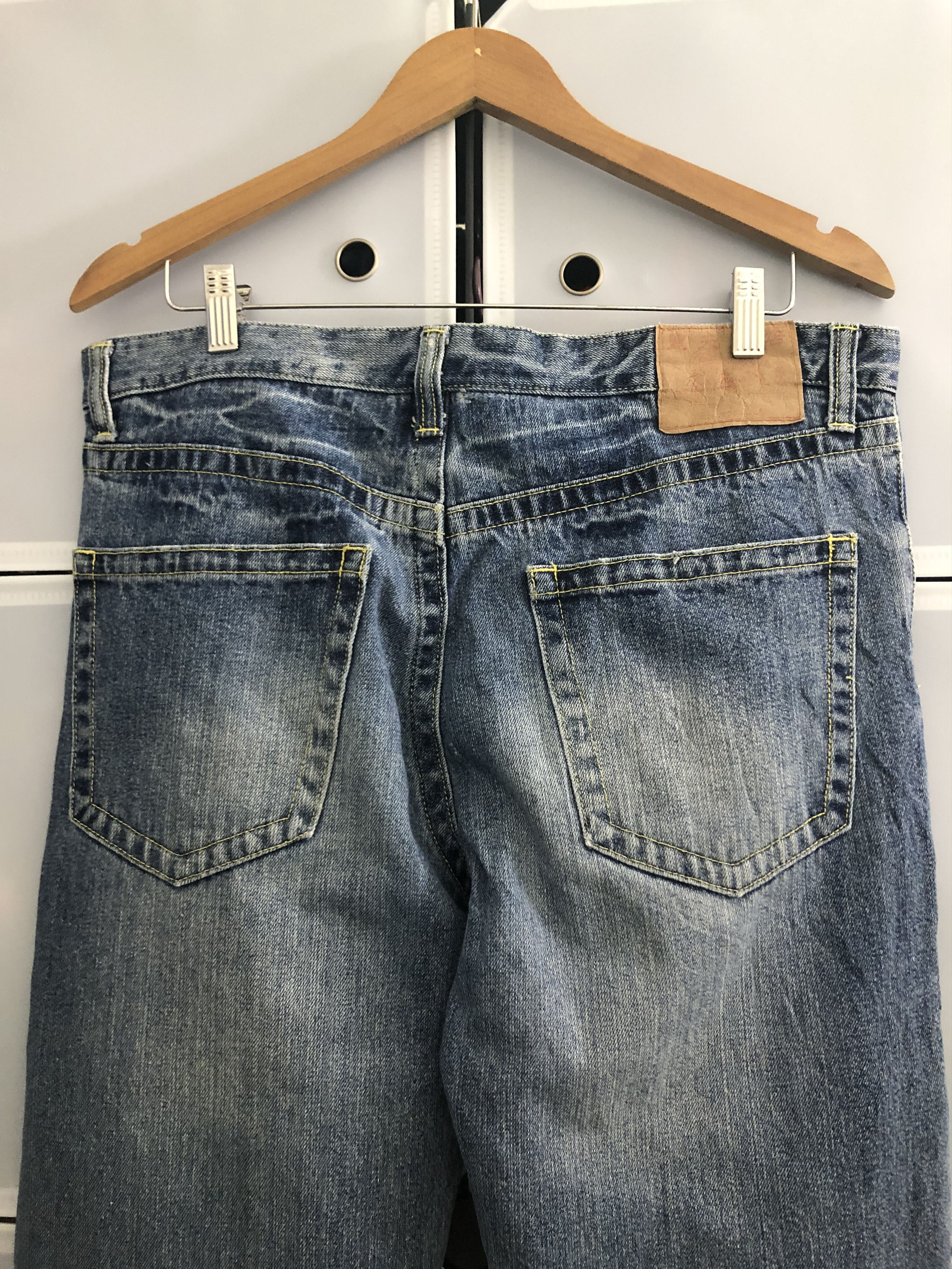 Japanese Brand Skulls Art Denim pants Size US 35 - 5 Thumbnail