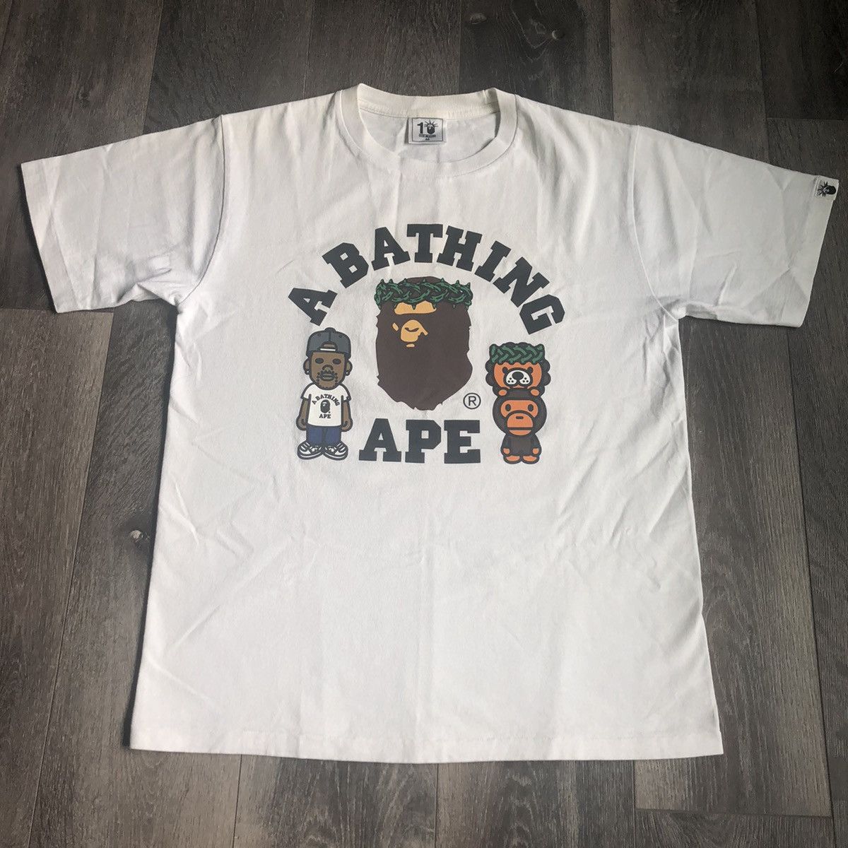 Bape Bape NYC 10th Anniversary Big Sean Tee Size US M / EU 48-50 / 2 - 2 Thumbnail