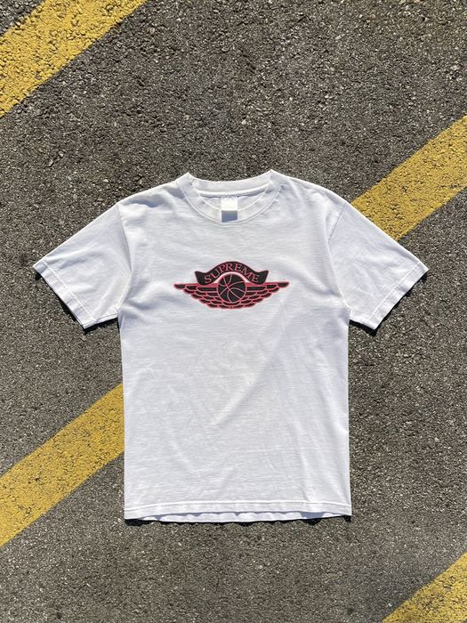 Supreme RARE 1998 Supreme NY Vintage Air Jordan Wings Logo Tee