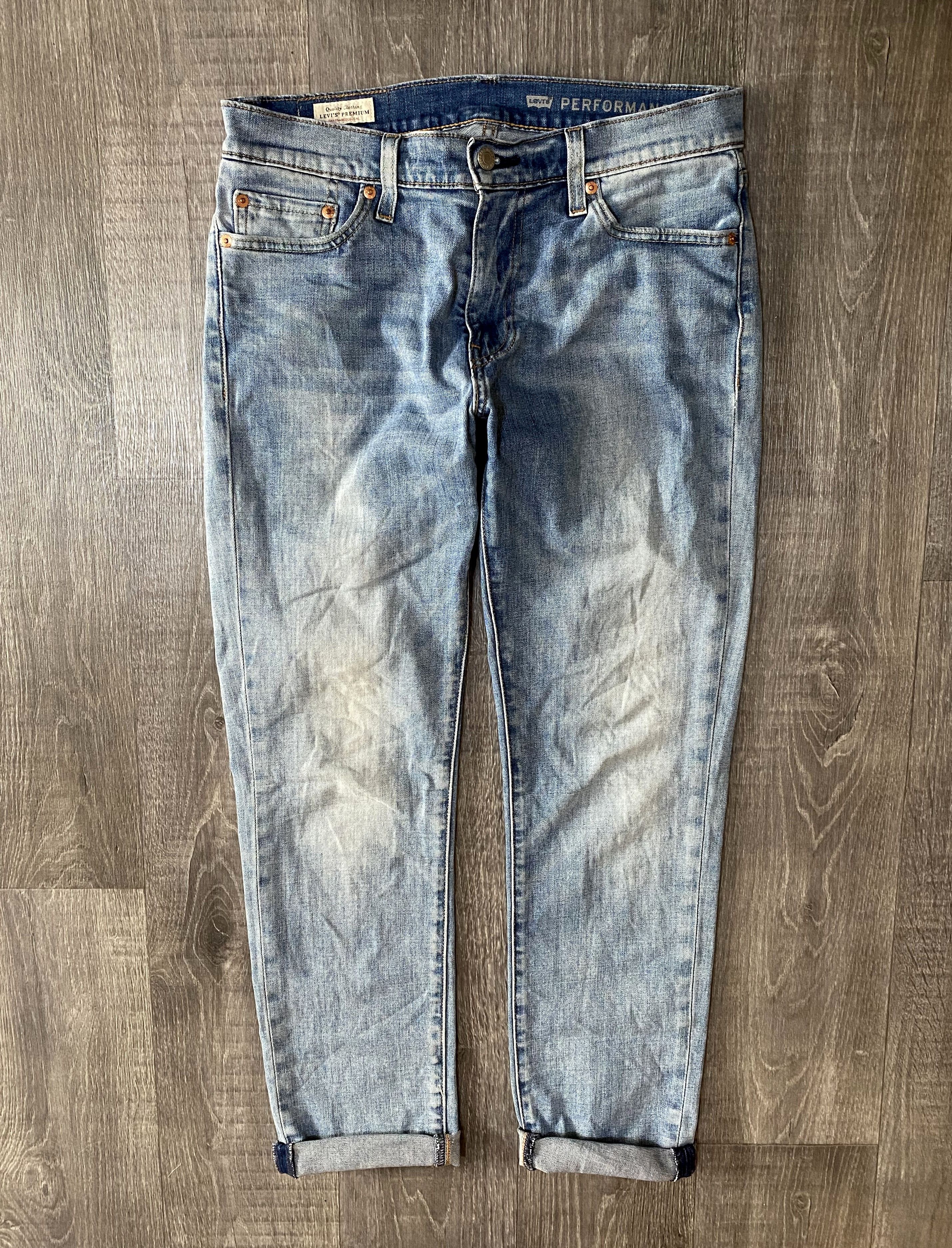 Levi's Vintage Clothing Levi's 511 Premium Big E Performance LVC Washed Jeans Denim Size US 30 / EU 46 - 3 Thumbnail