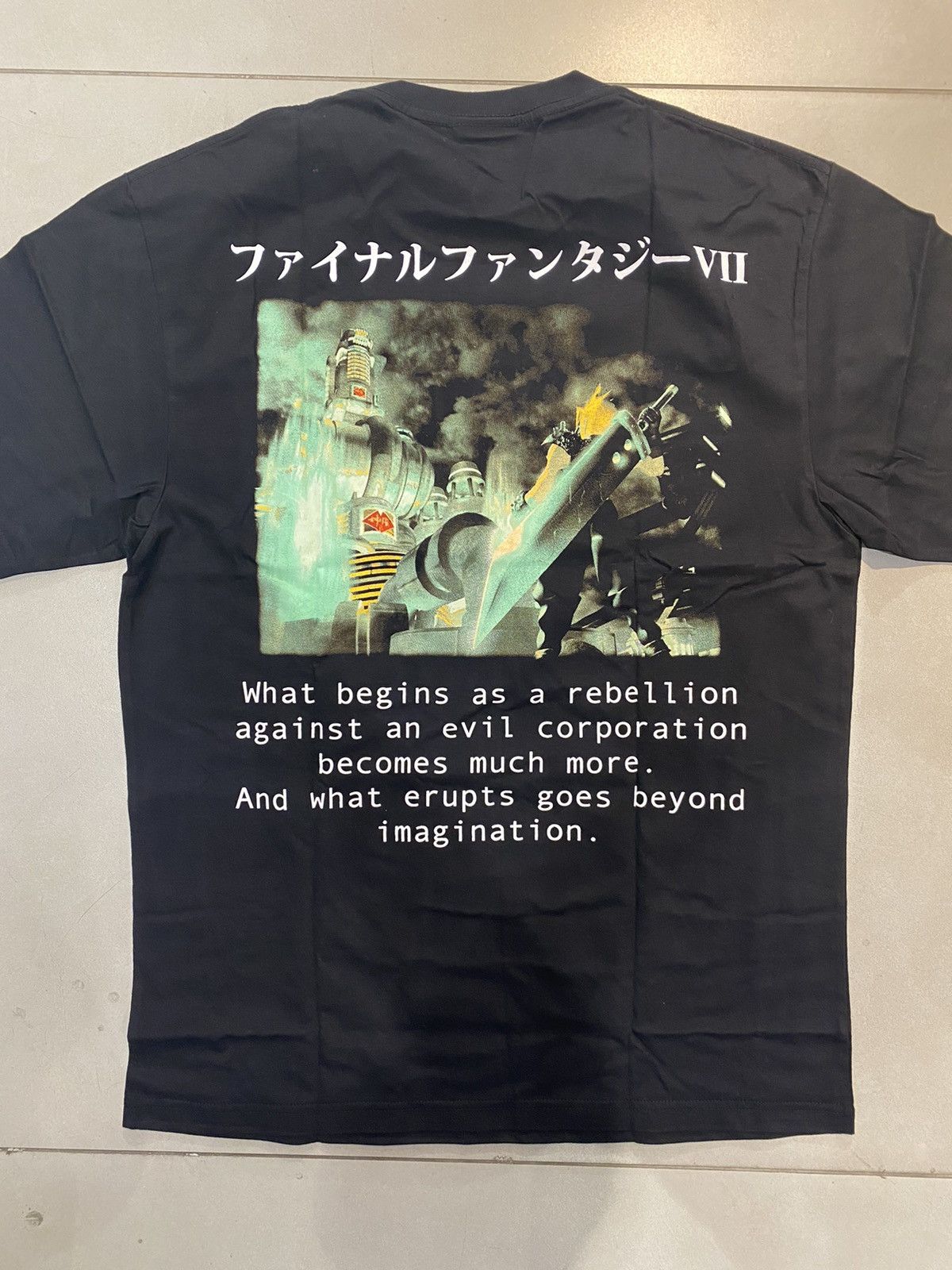 Playstation Final Fantasy VII 7 Bootleg L XL Manga Anime Play Station PS Size US L / EU 52-54 / 3 - 3 Thumbnail