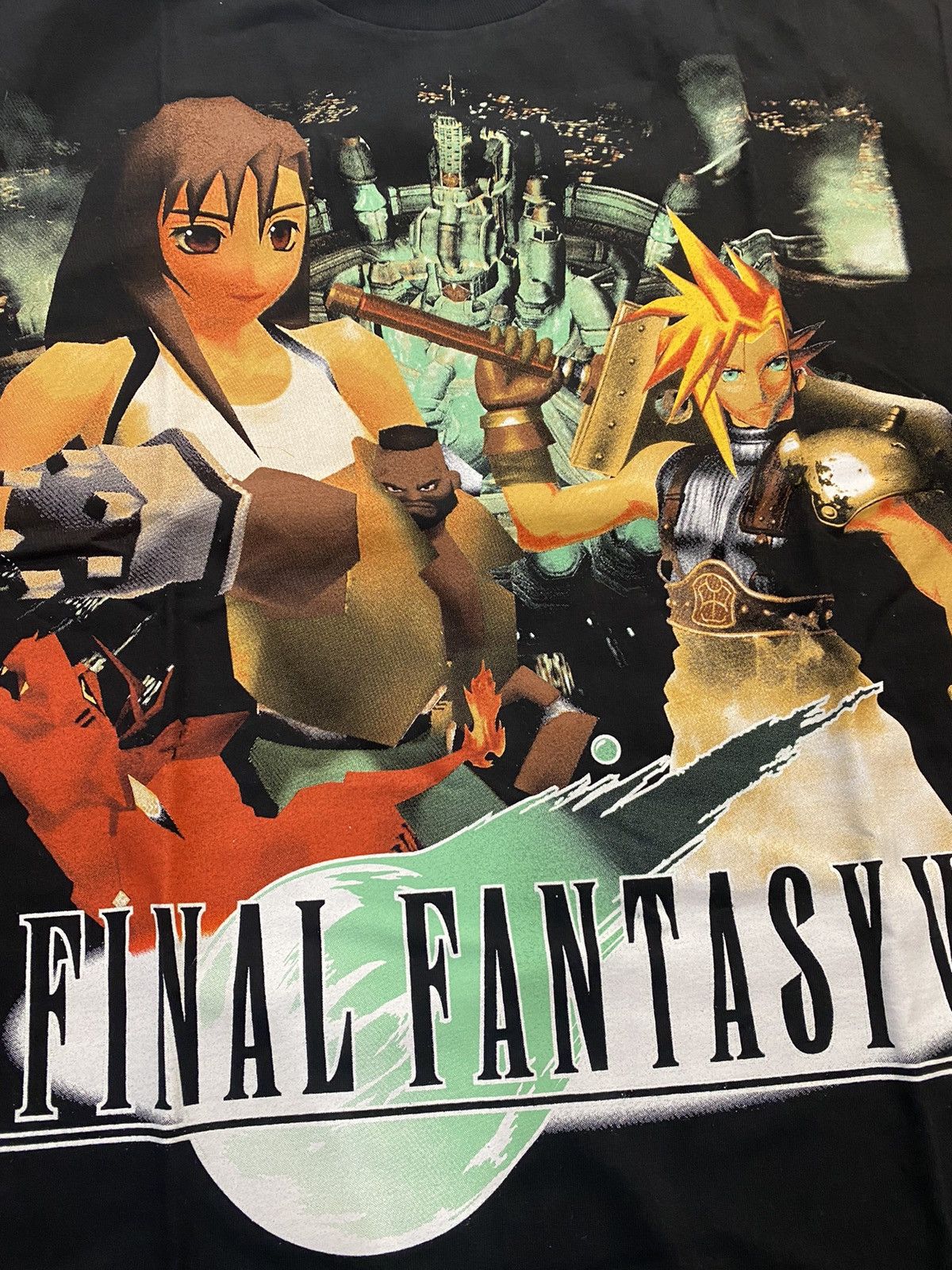 Playstation Final Fantasy VII 7 Bootleg L XL Manga Anime Play Station PS Size US L / EU 52-54 / 3 - 2 Thumbnail