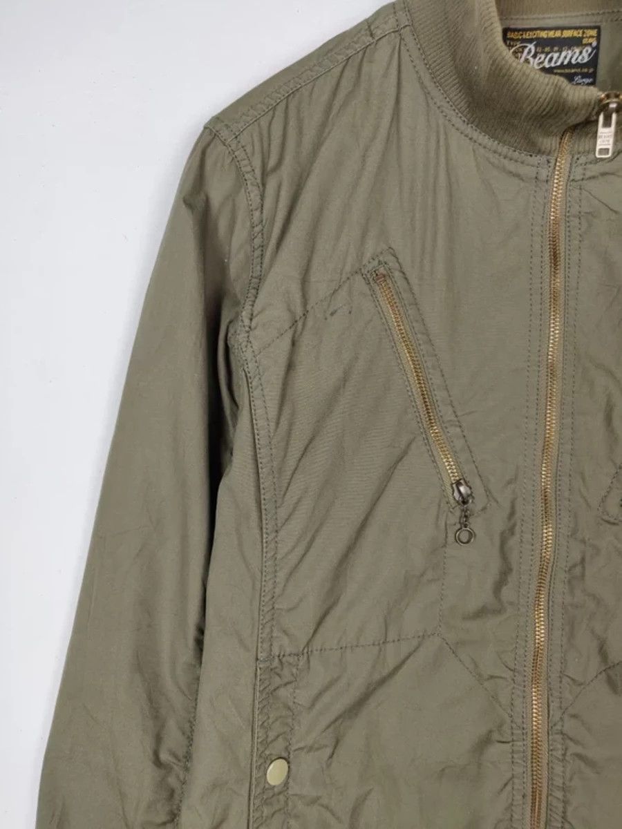Beams Plus Vintage OG Beams Japan Tactical Tech Bomber Jacket Size US L / EU 52-54 / 3 - 4 Thumbnail