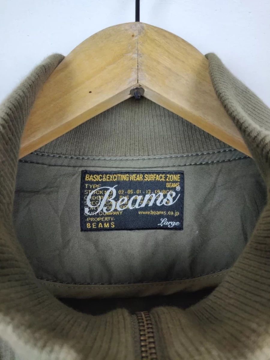 Beams Plus Vintage OG Beams Japan Tactical Tech Bomber Jacket Size US L / EU 52-54 / 3 - 8 Thumbnail