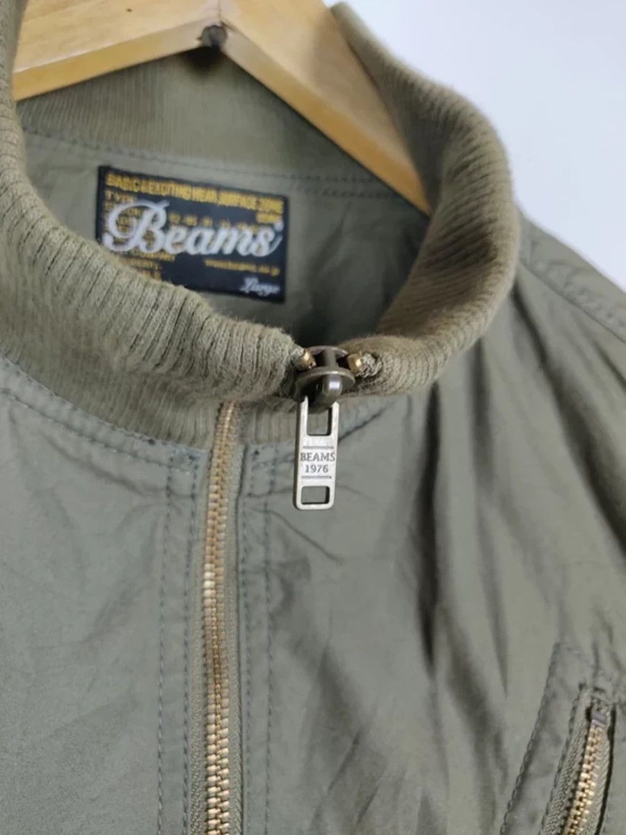 Beams Plus Vintage OG Beams Japan Tactical Tech Bomber Jacket Size US L / EU 52-54 / 3 - 6 Thumbnail