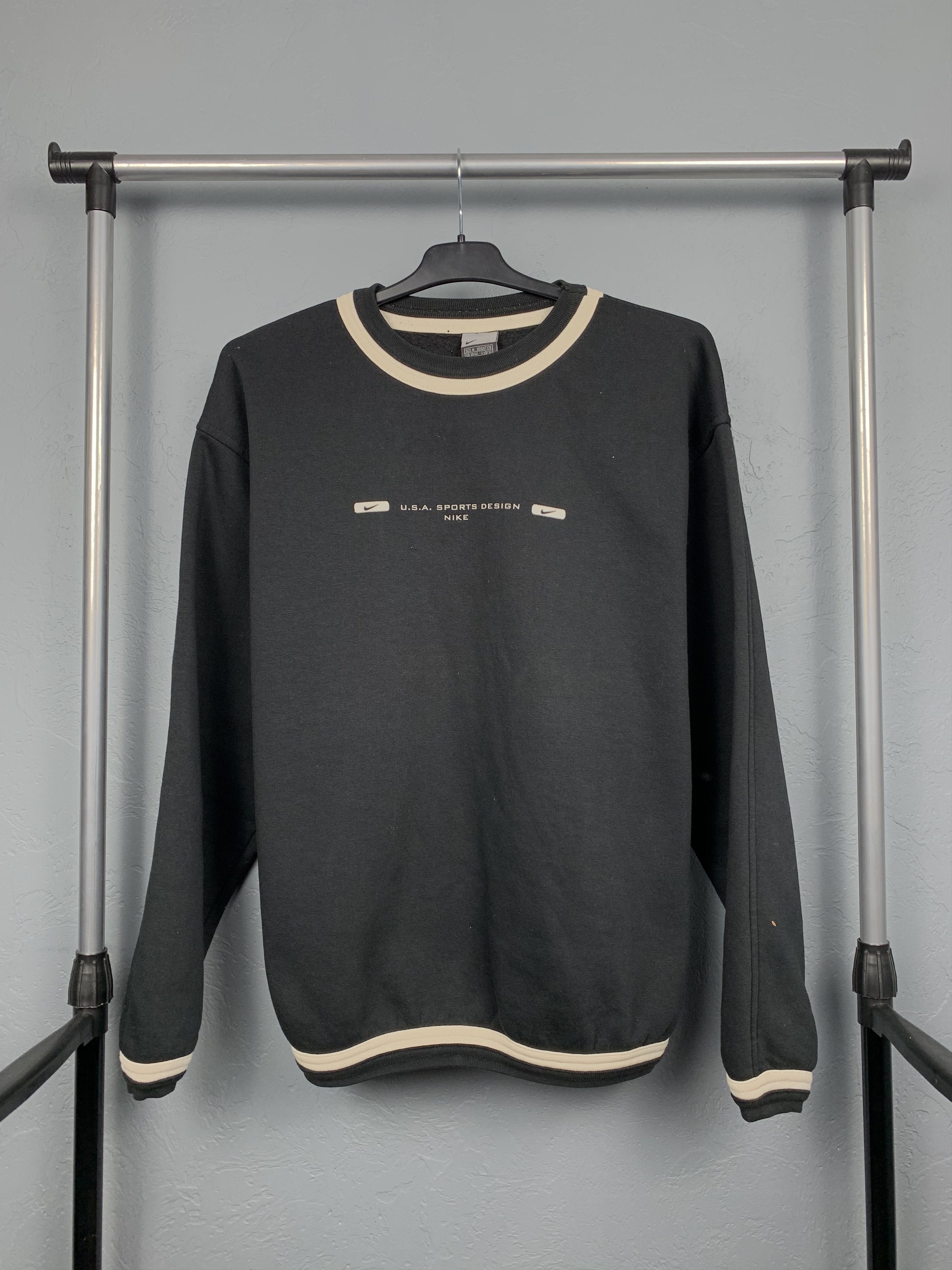 Nike × Vintage Nike U.S.A. 90s Vintage Mens Sweatshirt Size US M / EU 48-50 / 2 - 1 Thumbnail