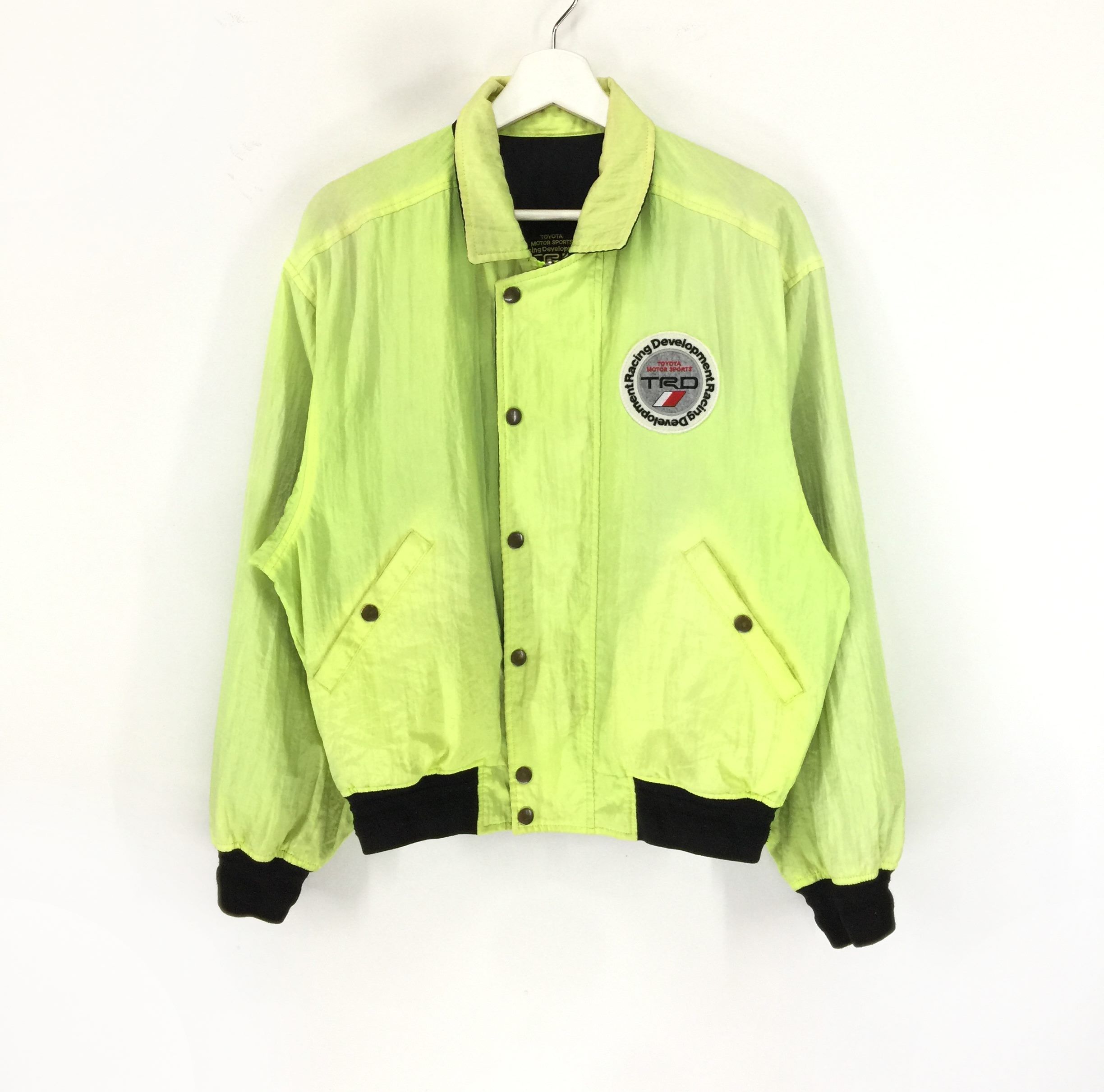 DRIFTER × Japanese Brand Toyota racing developement JDM vtg 90s riversible jacket Size US M / EU 48-50 / 2 - 2 Thumbnail