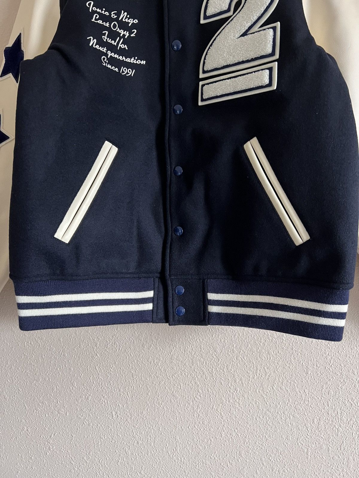 Human Made × Undercover Human Made Undercover Last Orgy 2 Varsity Jacket Size US M / EU 48-50 / 2 - 6 Thumbnail