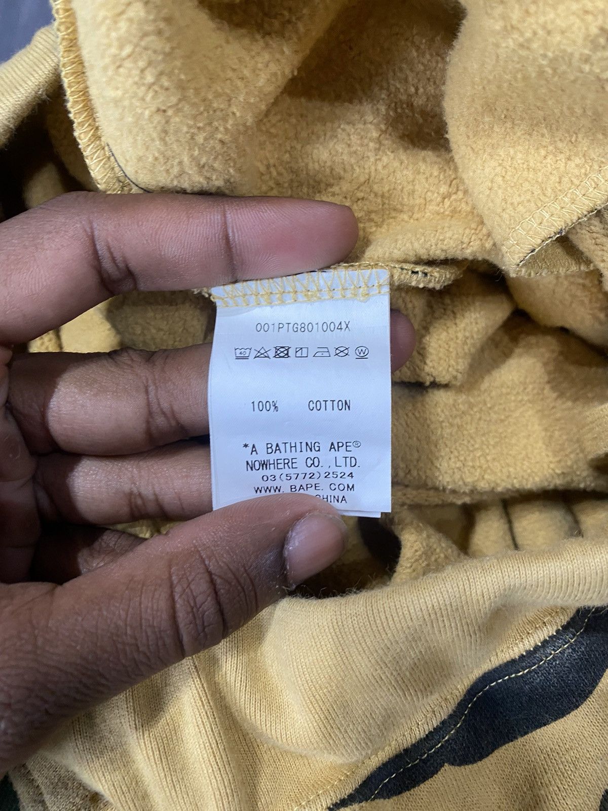 Bape Bape Yellow Camo Jogger Sweatpants Sz M Size US 30 / EU 46 - 4 Thumbnail