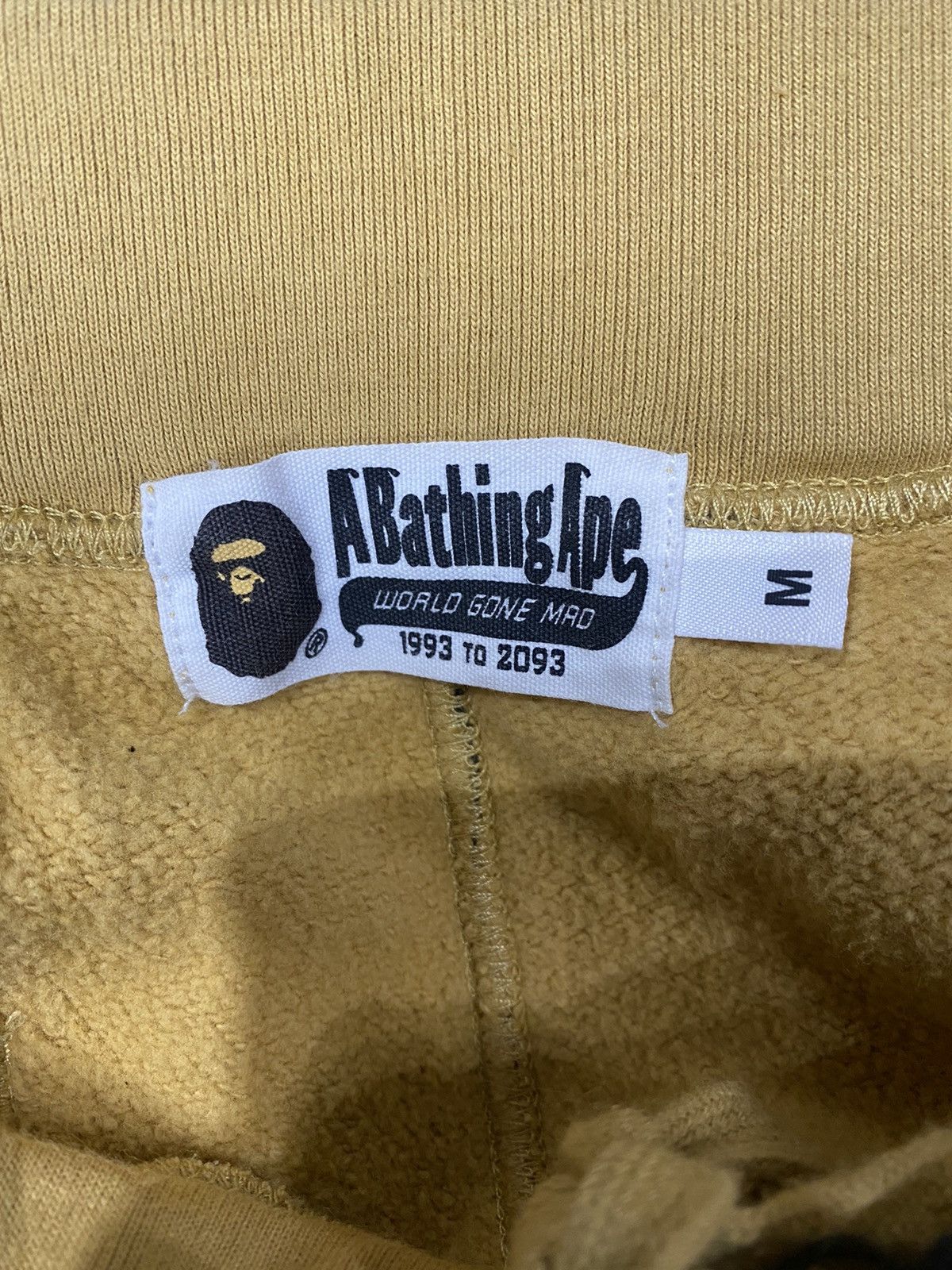 Bape Bape Yellow Camo Jogger Sweatpants Sz M Size US 30 / EU 46 - 3 Thumbnail