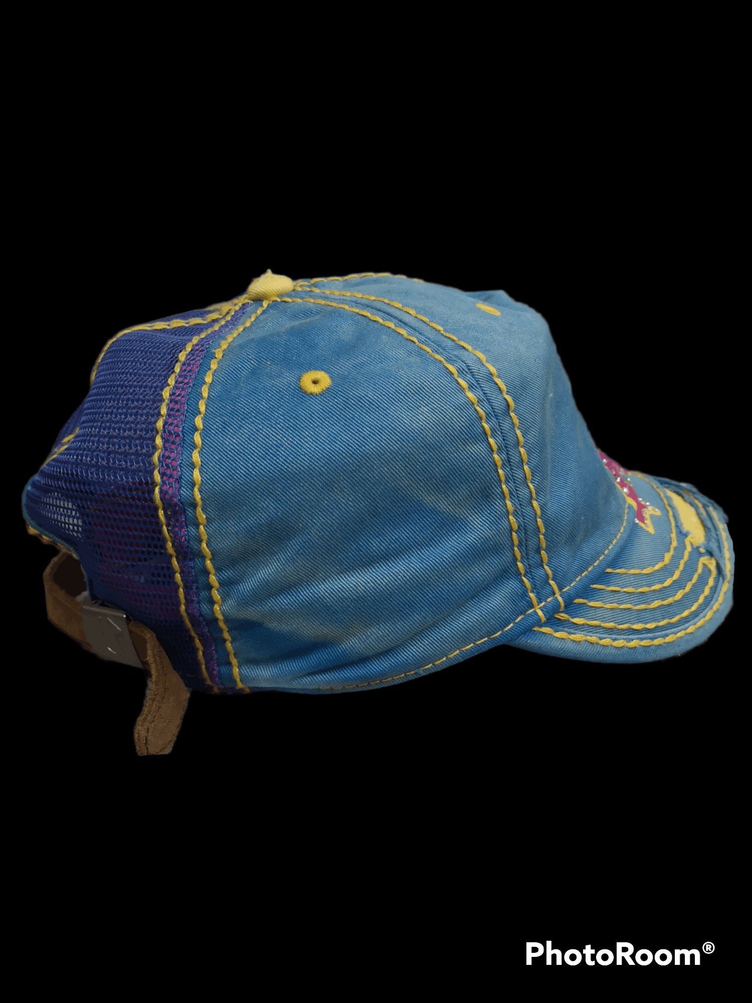 True Religion True Religion Distressed Baseball Trucker Hats Size ONE SIZE - 5 Thumbnail