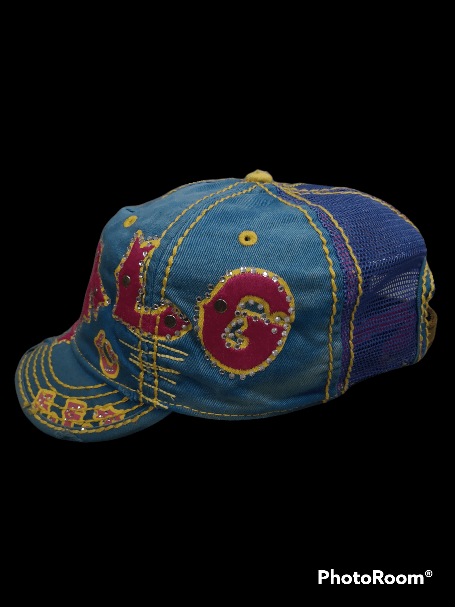 True Religion True Religion Distressed Baseball Trucker Hats Size ONE SIZE - 3 Thumbnail