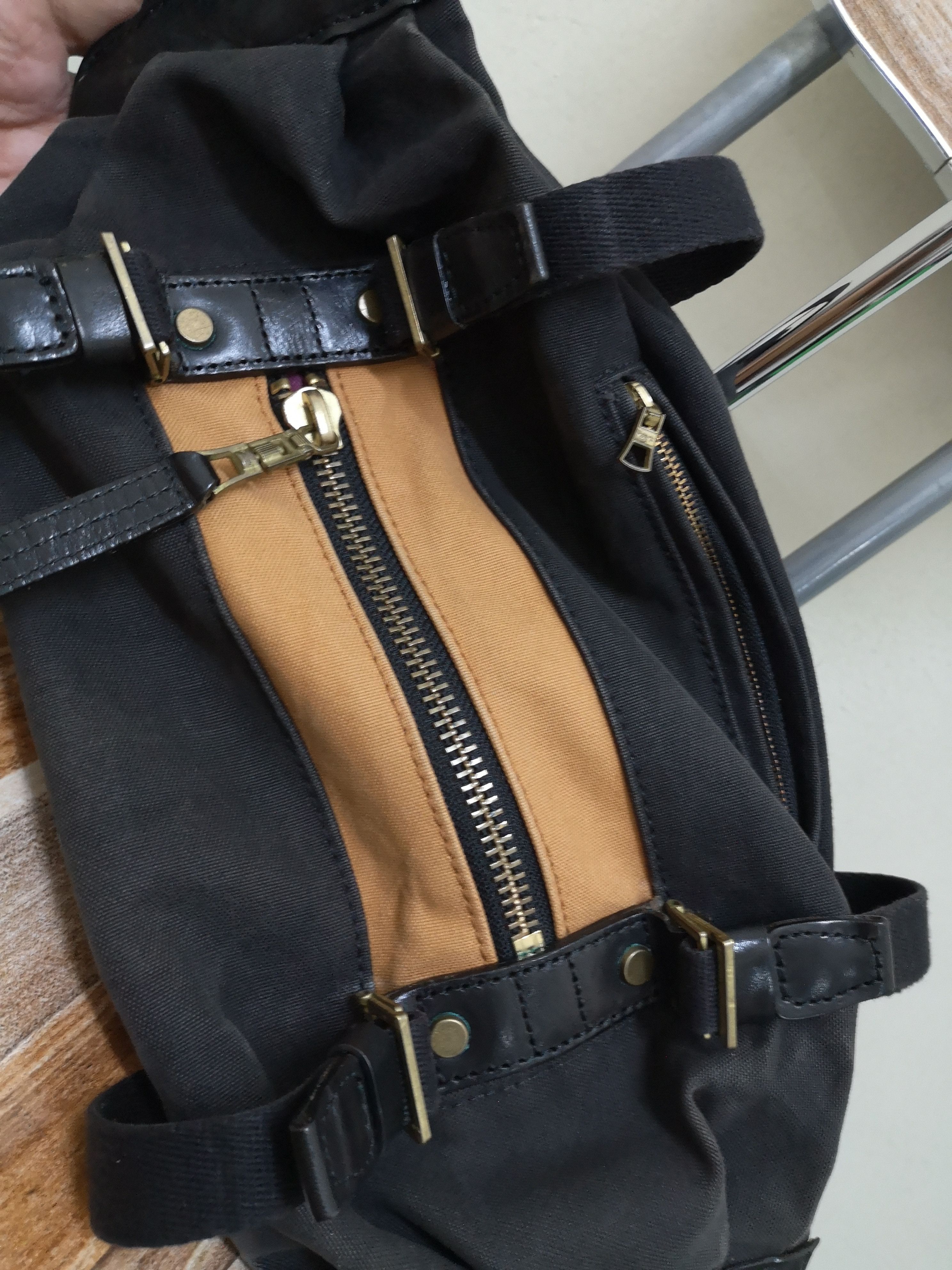 MasterPiece Masterpiece MSPC Japan Crossbody Bag Black Canvas Size ONE SIZE - 6 Thumbnail