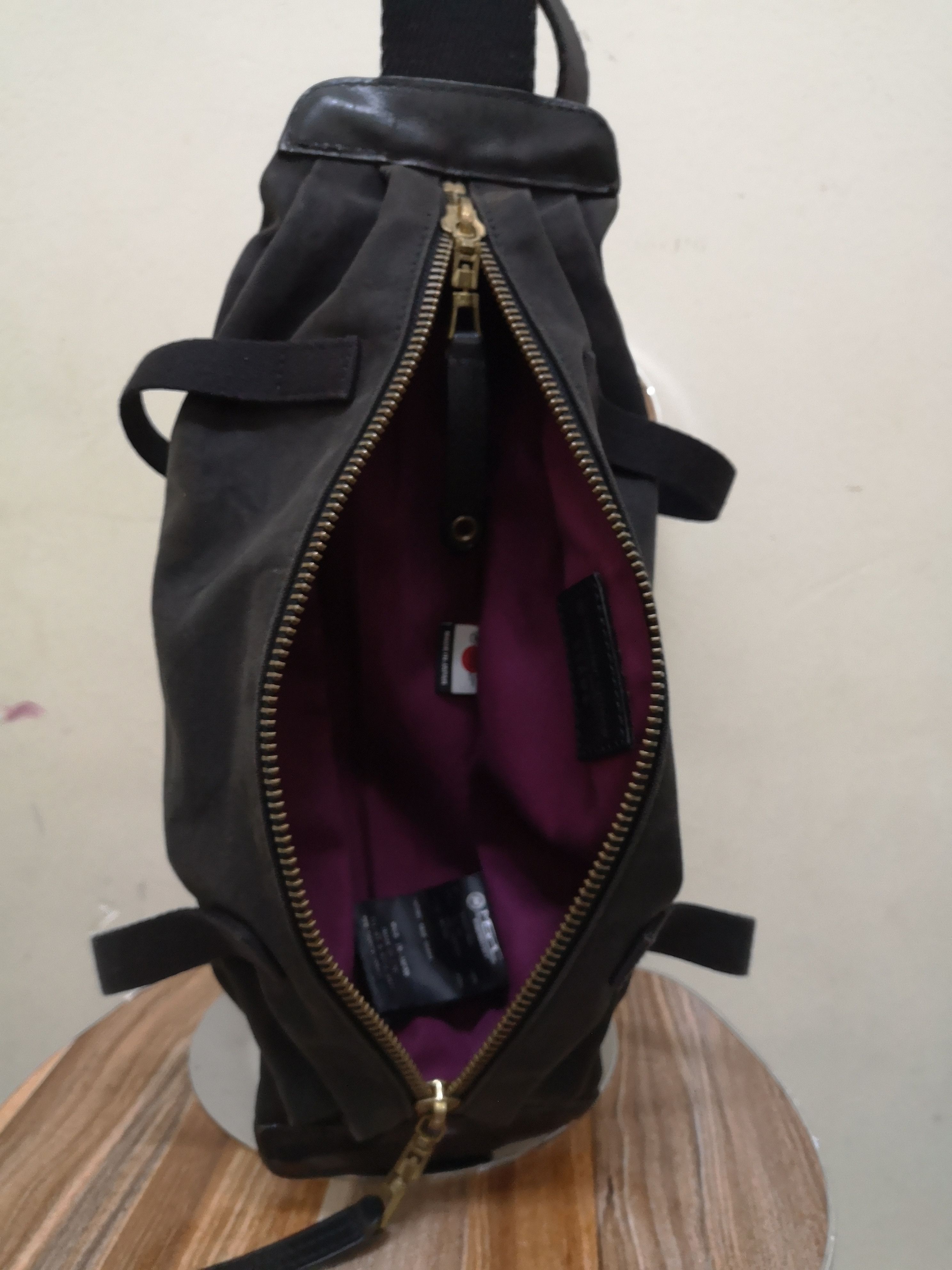 MasterPiece Masterpiece MSPC Japan Crossbody Bag Black Canvas Size ONE SIZE - 11 Thumbnail