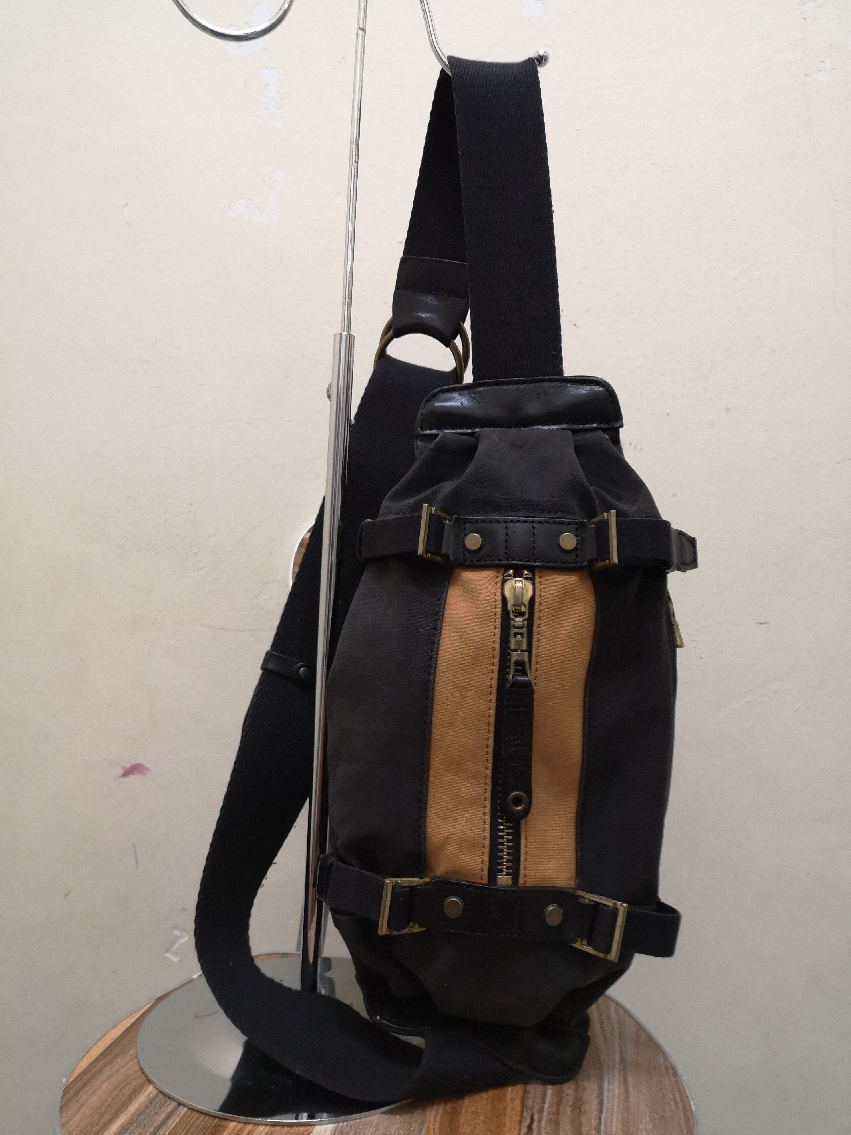 MasterPiece Masterpiece MSPC Japan Crossbody Bag Black Canvas Size ONE SIZE - 2 Thumbnail
