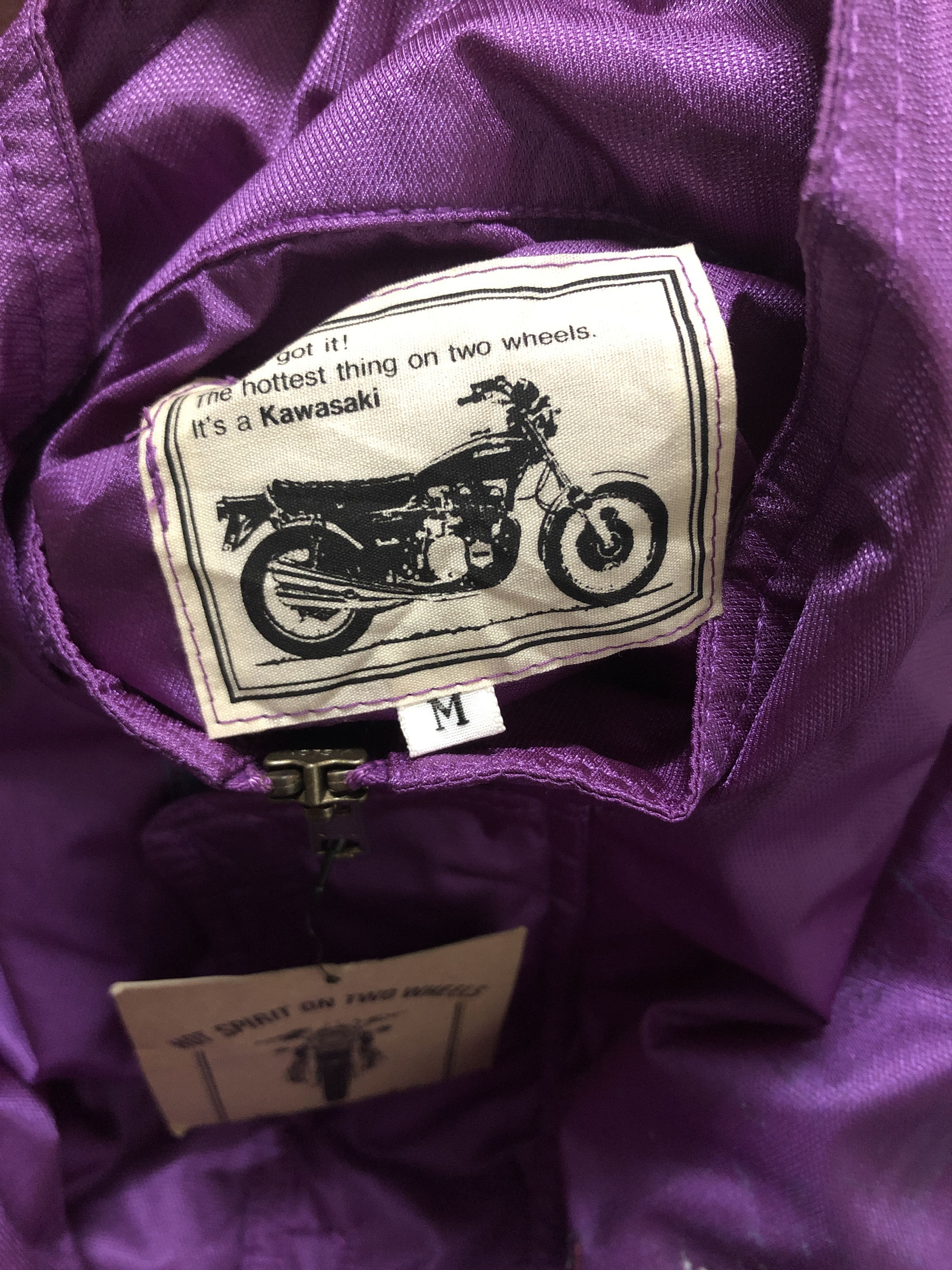 Japanese Brand × Sports Specialties × Vintage Vintage Kawasaki light Zipper Jacket Size US M / EU 48-50 / 2 - 7 Thumbnail