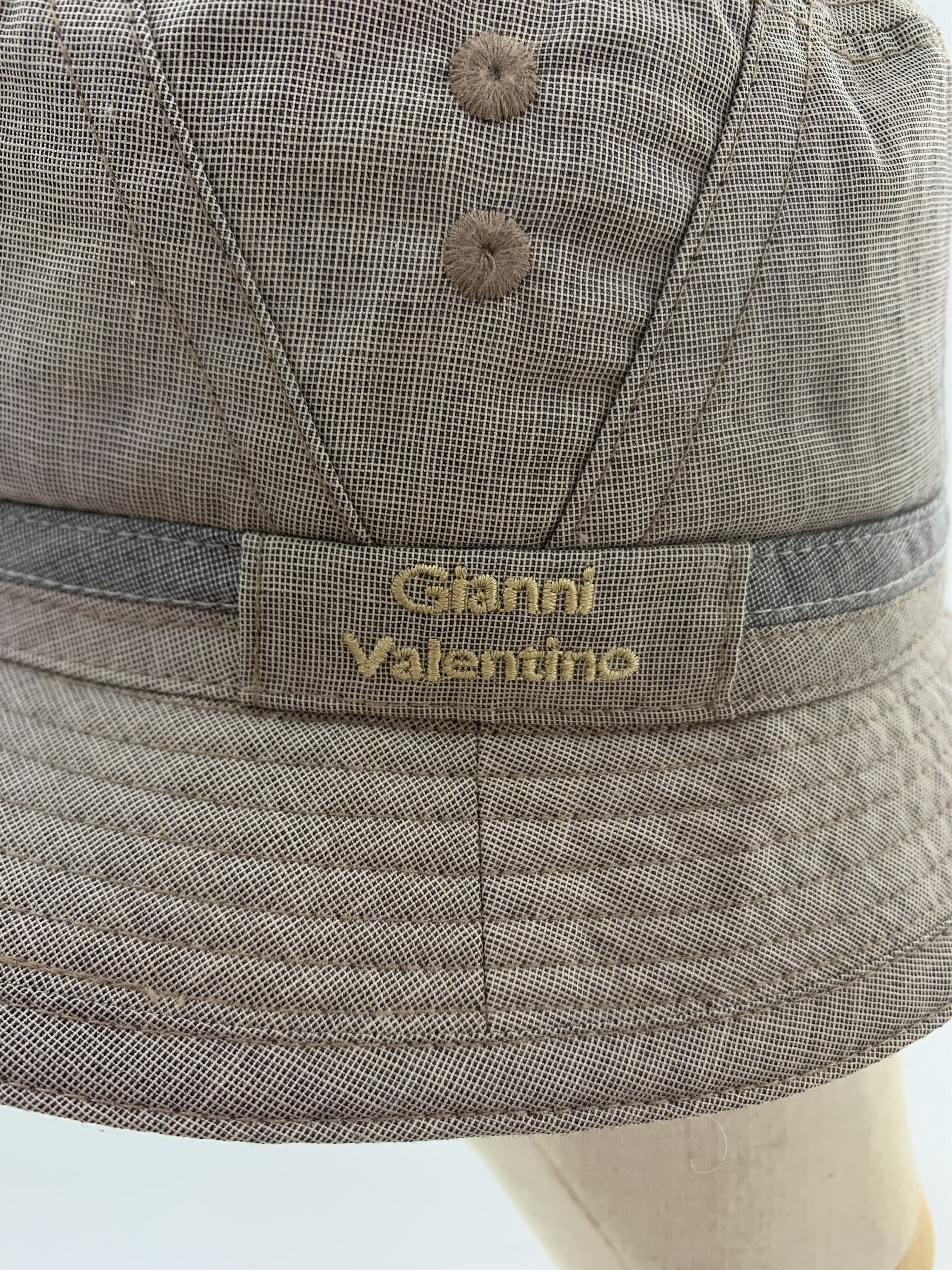 Japanese Brand Gianni Valentino Bucket Hat Size ONE SIZE - 6 Thumbnail