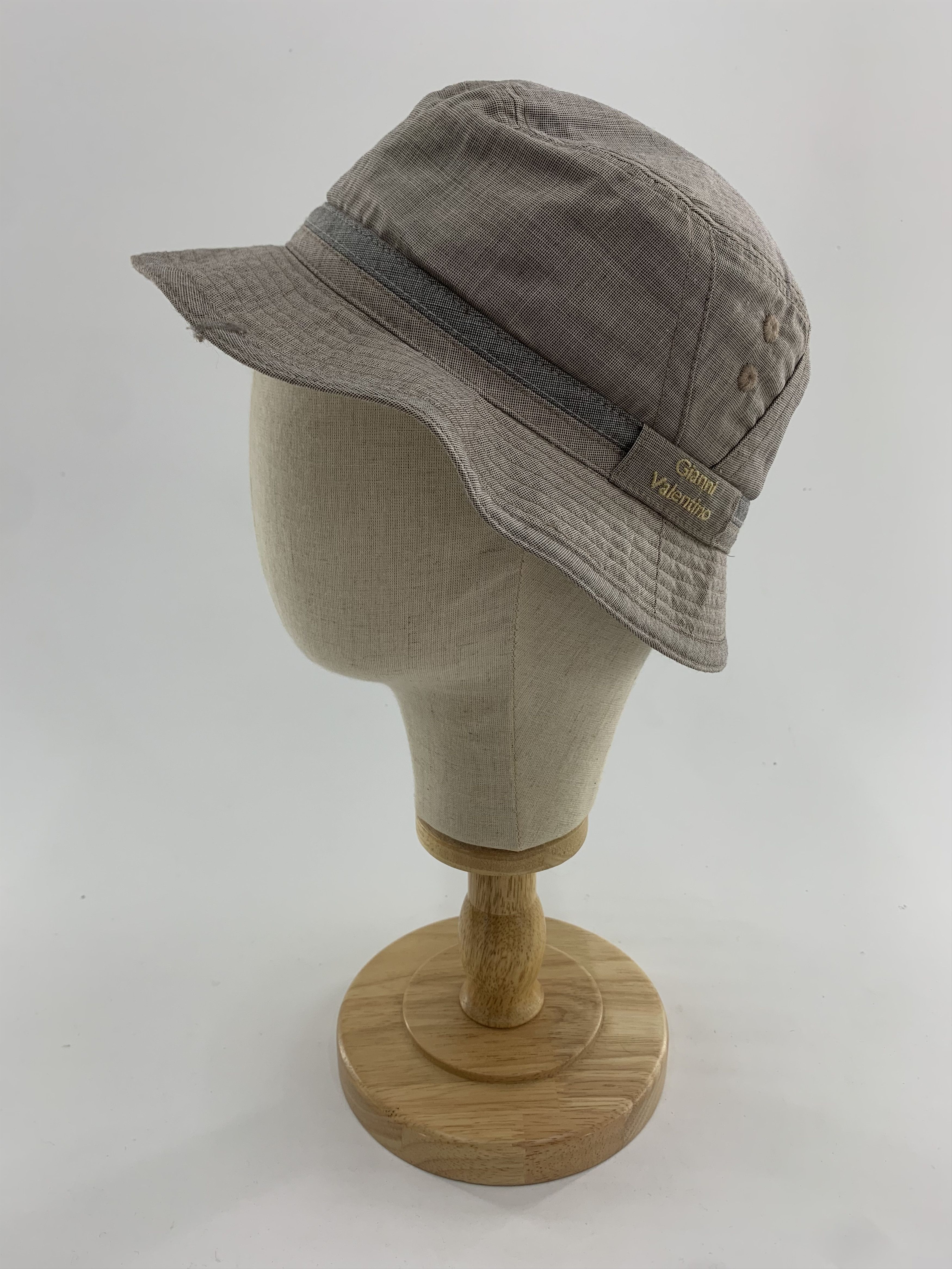 Japanese Brand Gianni Valentino Bucket Hat Size ONE SIZE - 1 Thumbnail