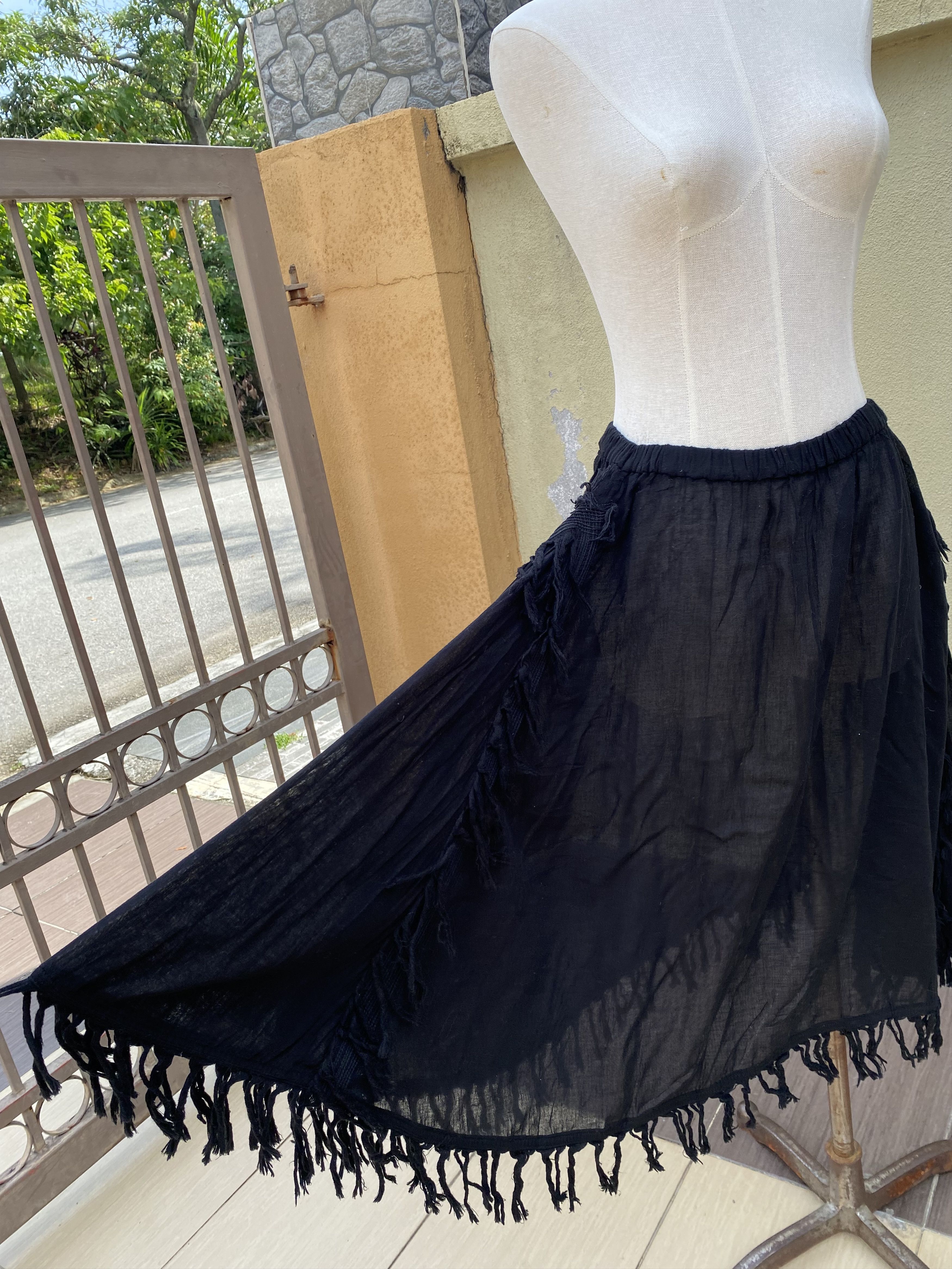 Issey Miyake zucca black skirt Size 28" / US 6 / IT 42 - 5 Thumbnail