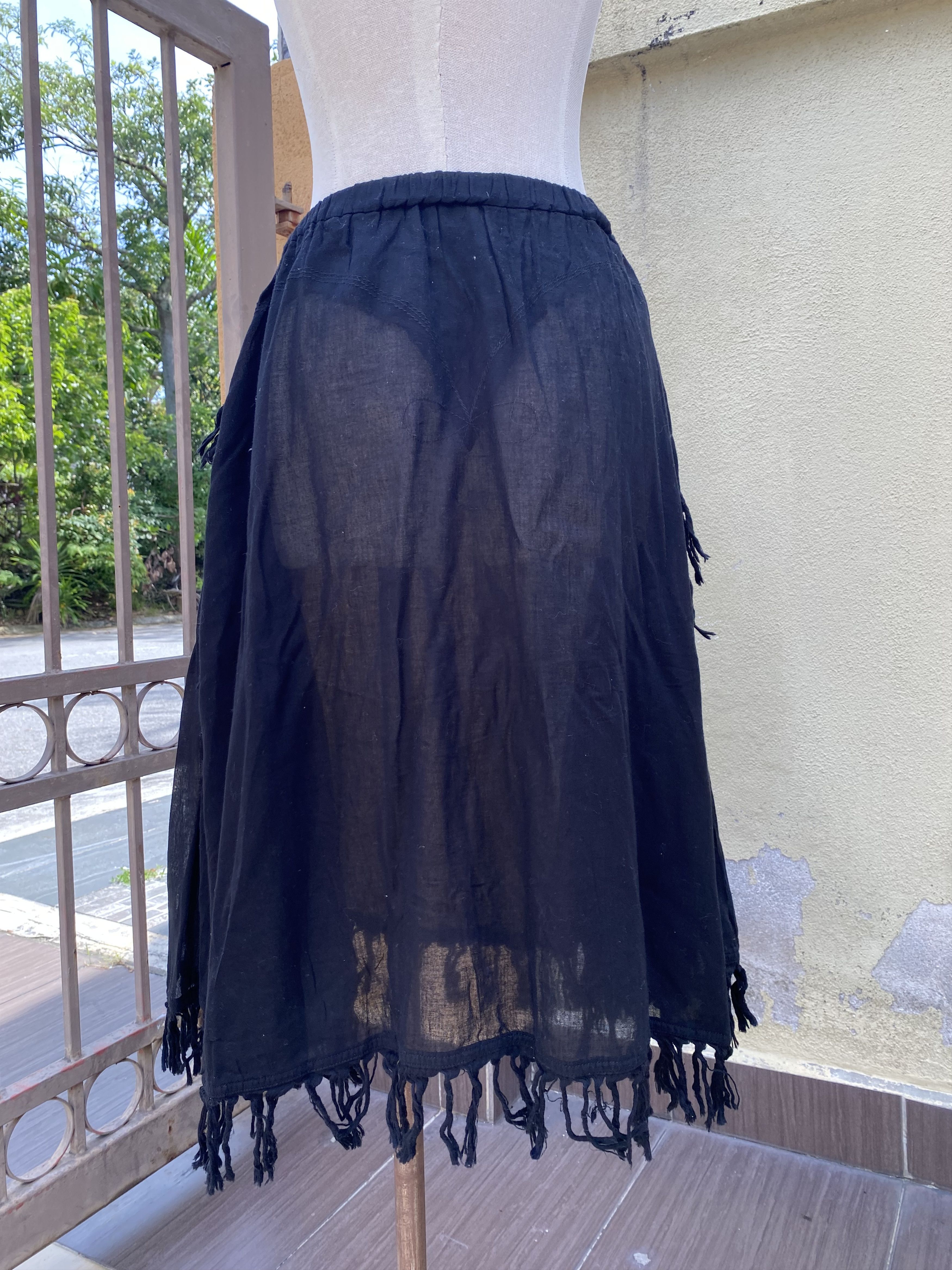 Issey Miyake zucca black skirt Size 28" / US 6 / IT 42 - 3 Thumbnail