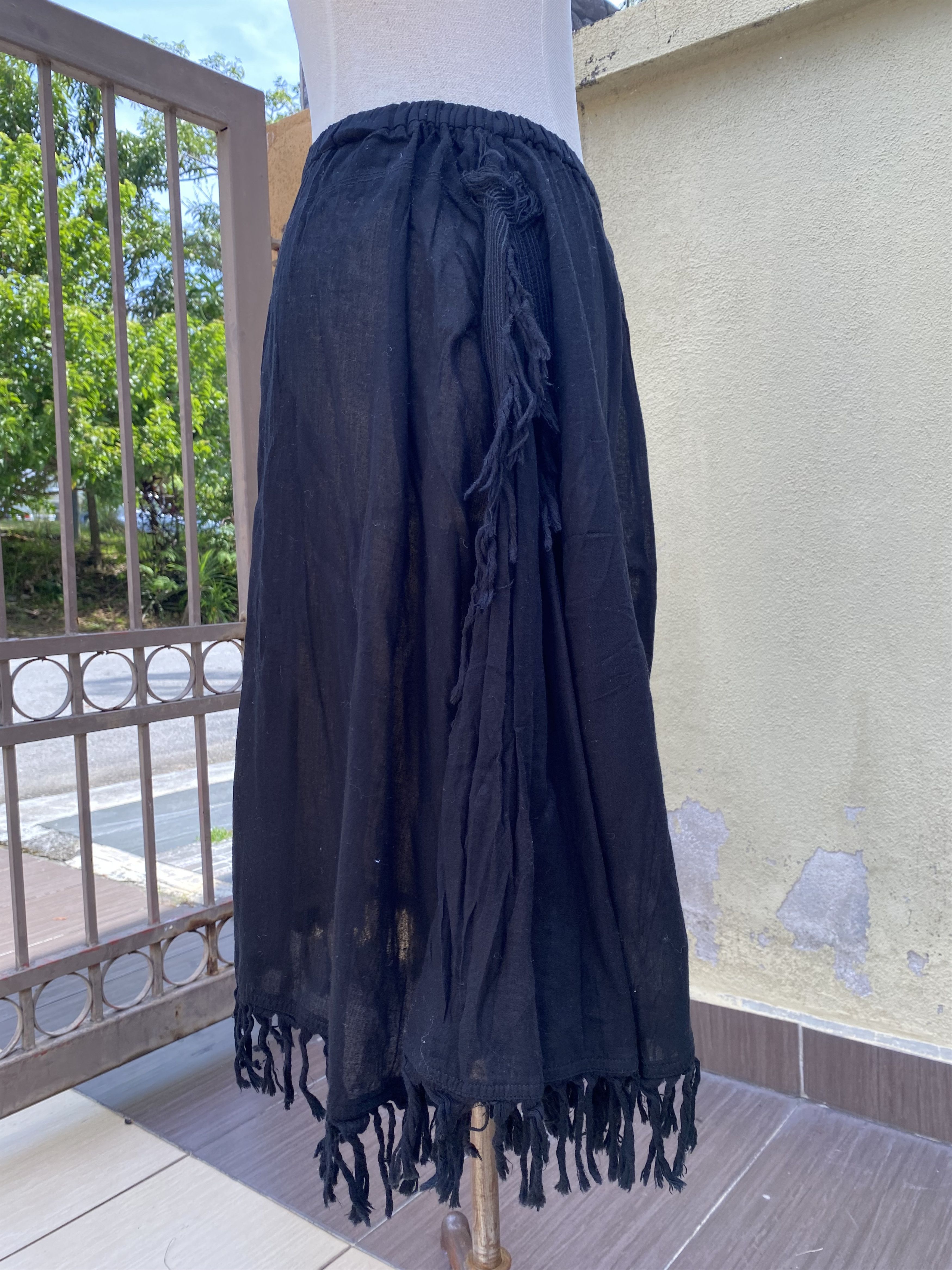 Issey Miyake zucca black skirt Size 28" / US 6 / IT 42 - 4 Thumbnail