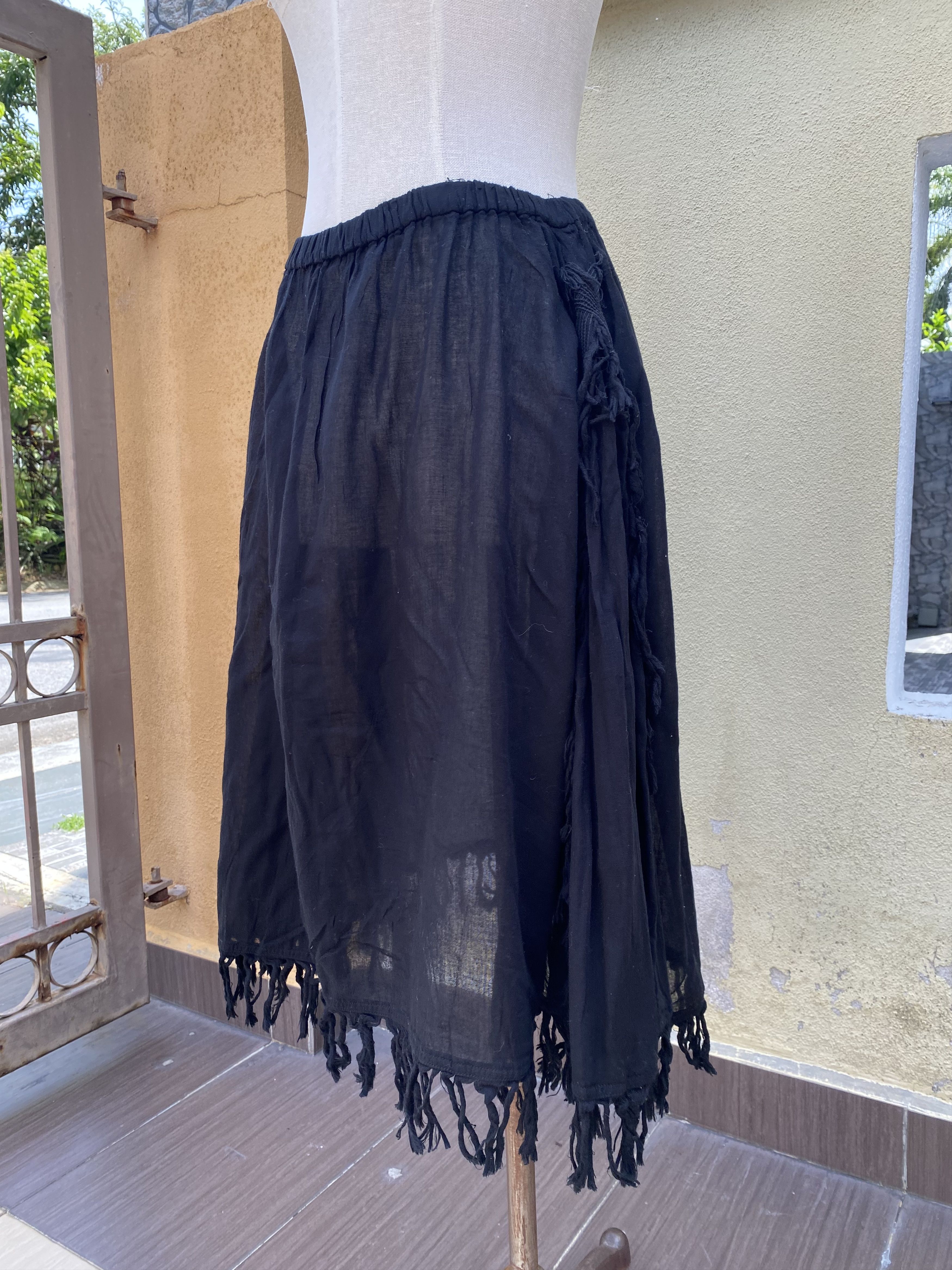 Issey Miyake zucca black skirt Size 28" / US 6 / IT 42 - 2 Thumbnail