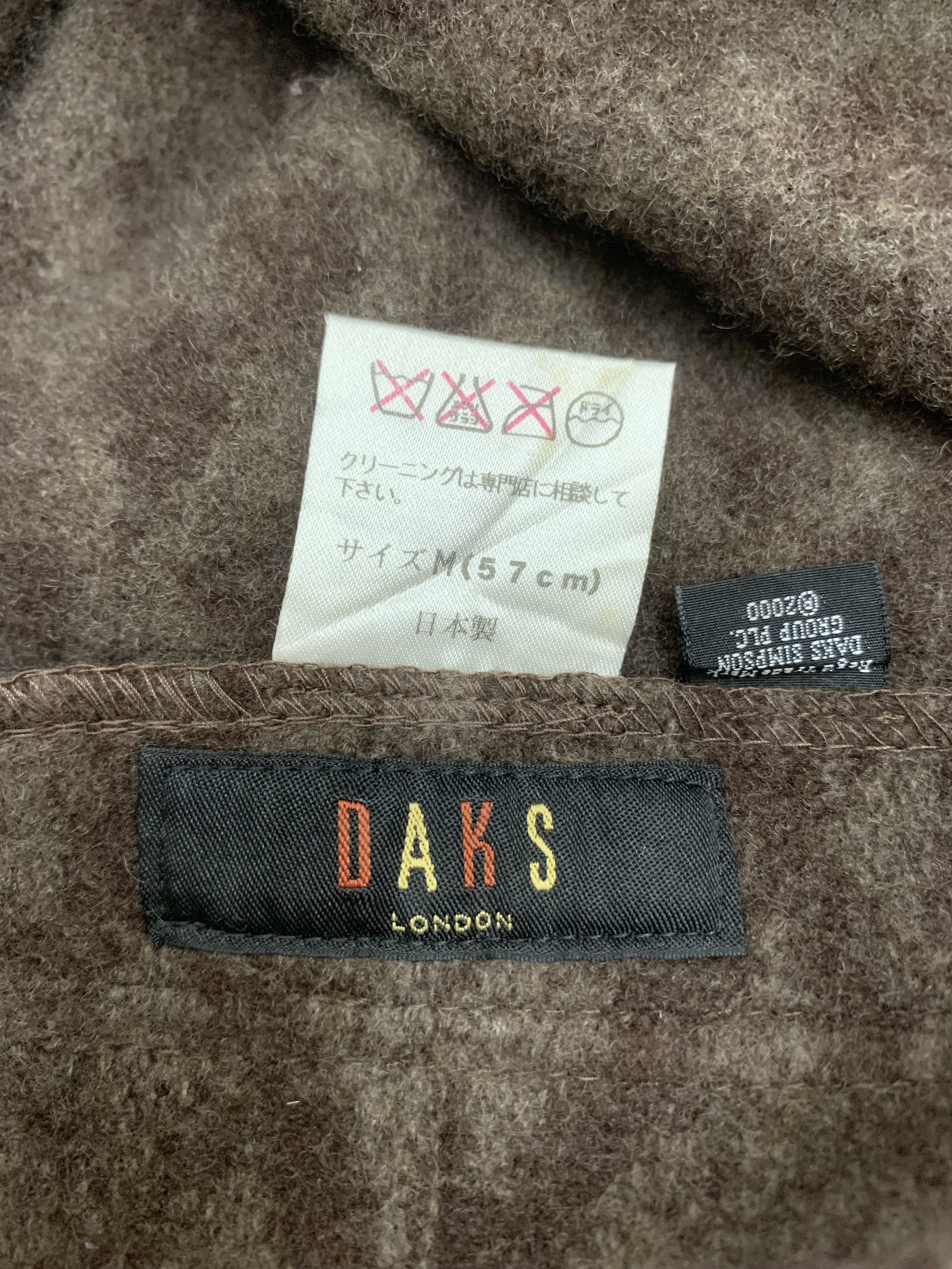 DAKS Vintage Bucket Hat Wool Size ONE SIZE - 7 Thumbnail