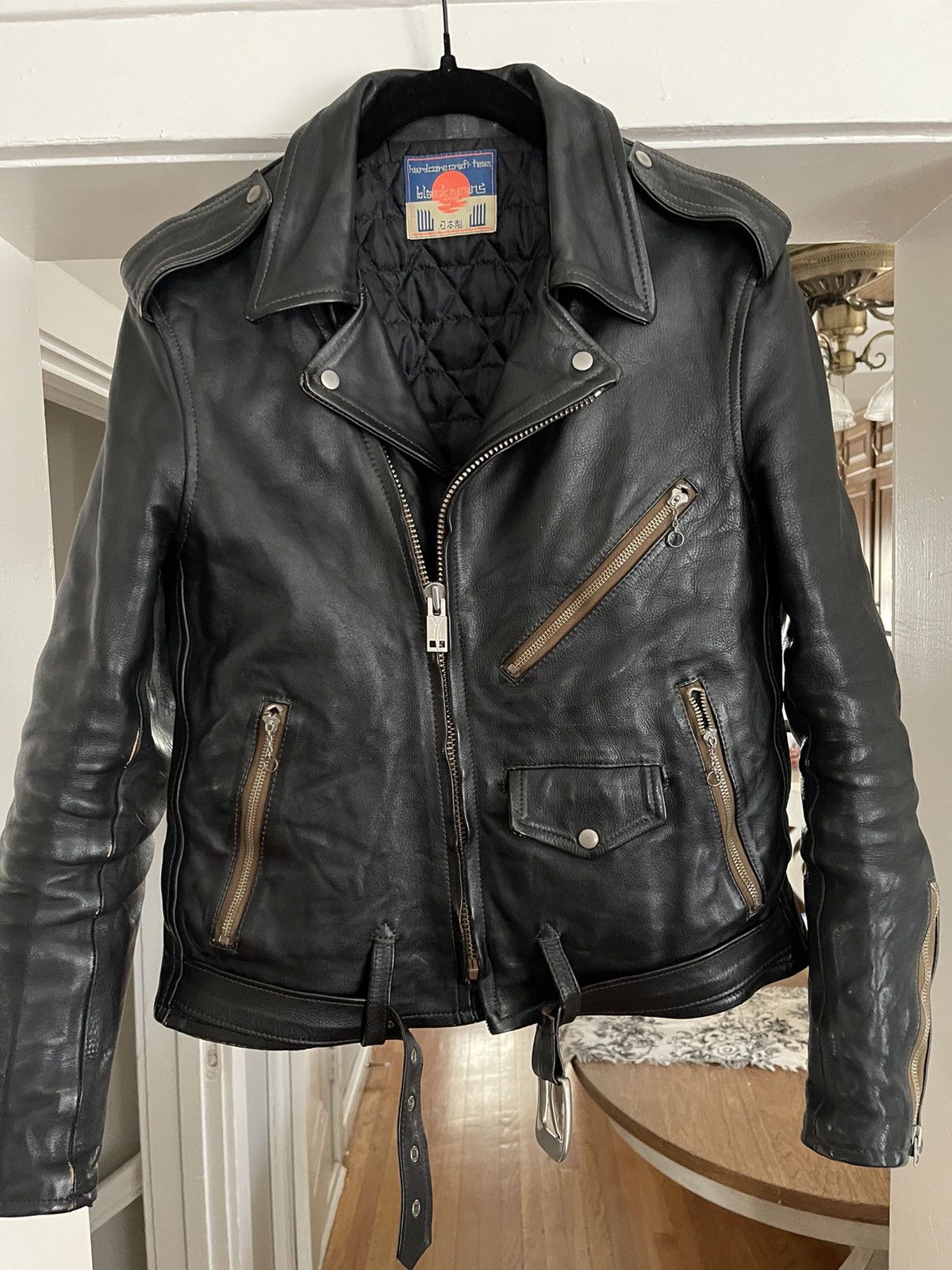 Blackmeans Blackmeans Sid Vicious Double Riders Leather jacket 