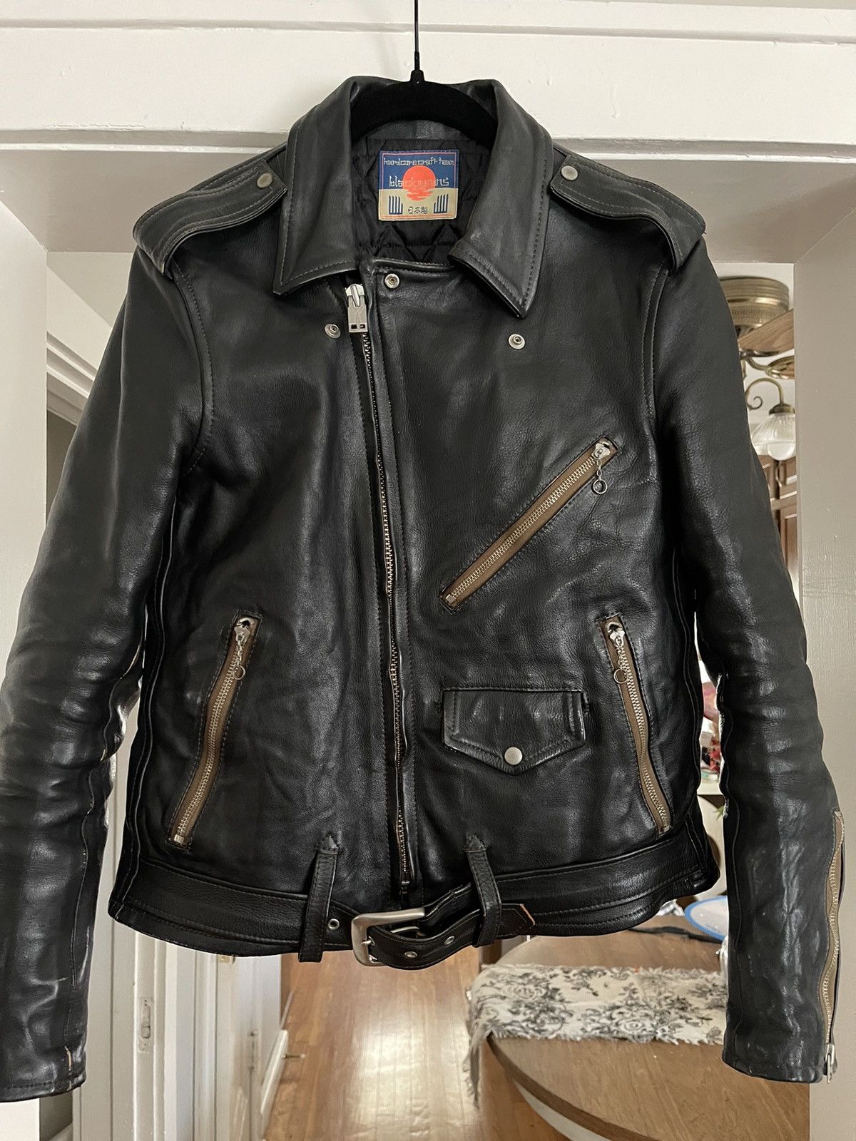 Blackmeans Blackmeans Sid Vicious Double Riders Leather jacket | Grailed