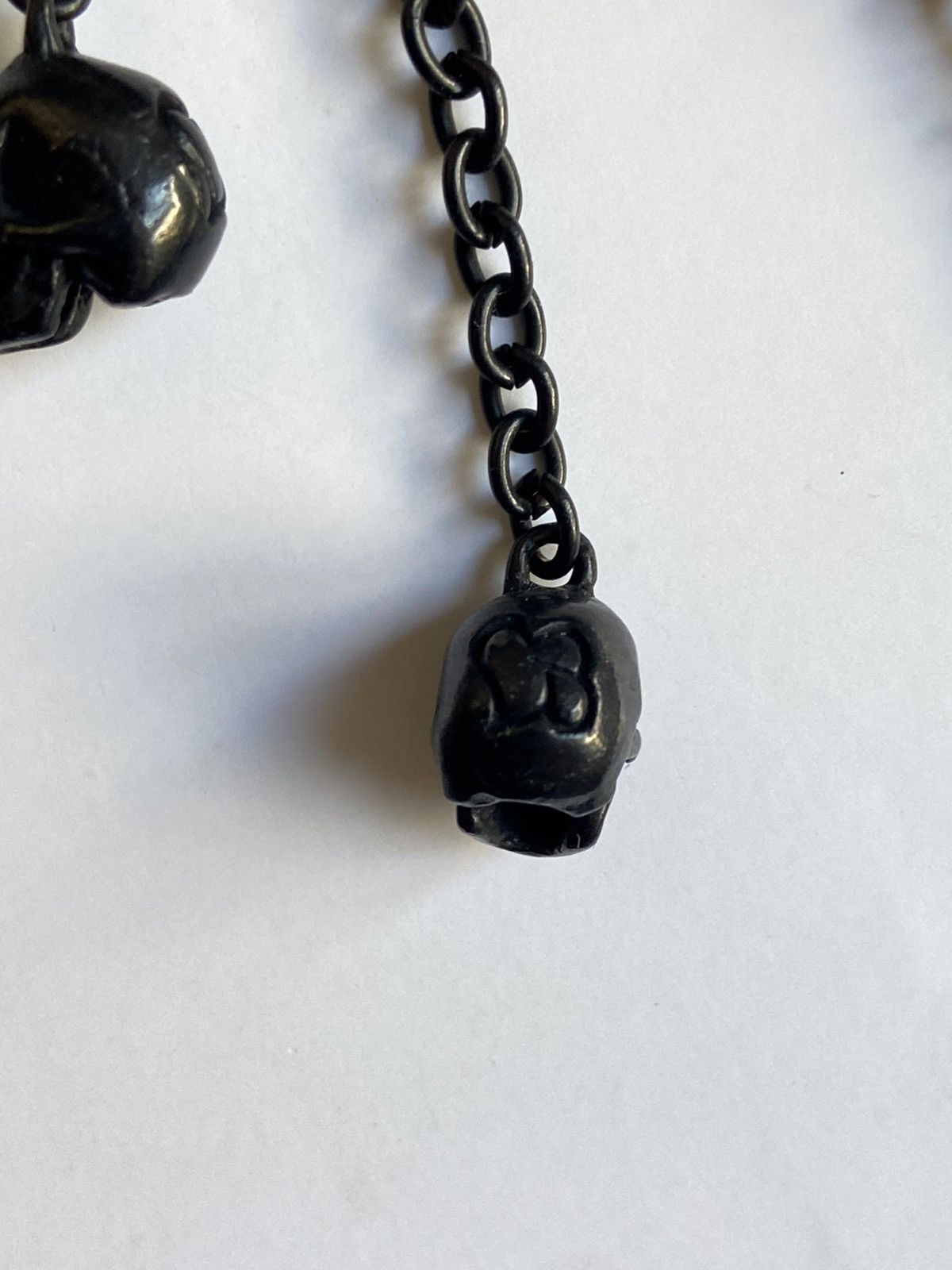 Number (N)ine Number (N)ine Beaded Skull Necklace Size ONE SIZE - 4 Thumbnail
