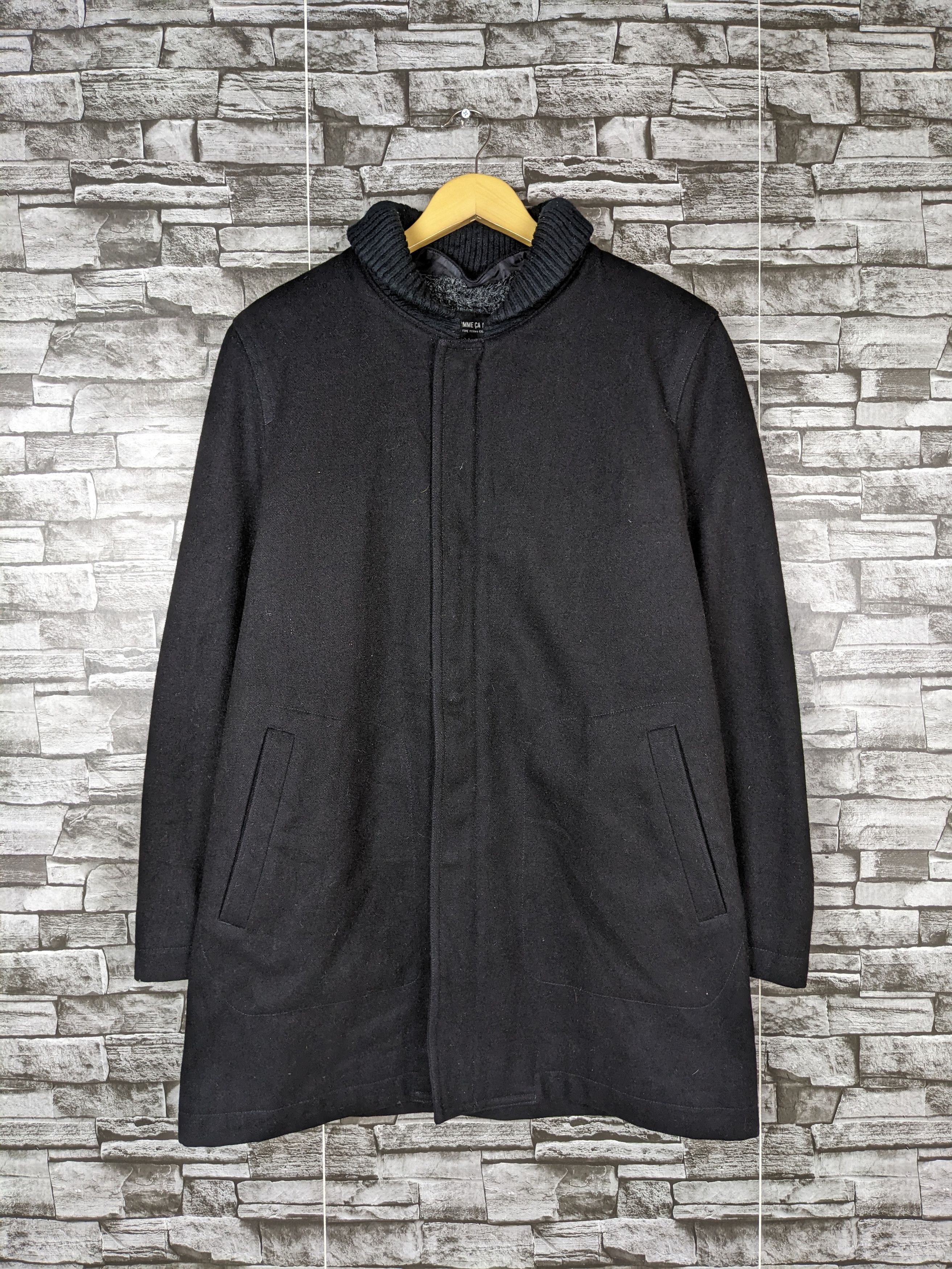 Comme Ca Ism Vintage Comme Ca Ism Jacket Outerwear Full Zipper Wool Size US M / EU 48-50 / 2 - 2 Thumbnail