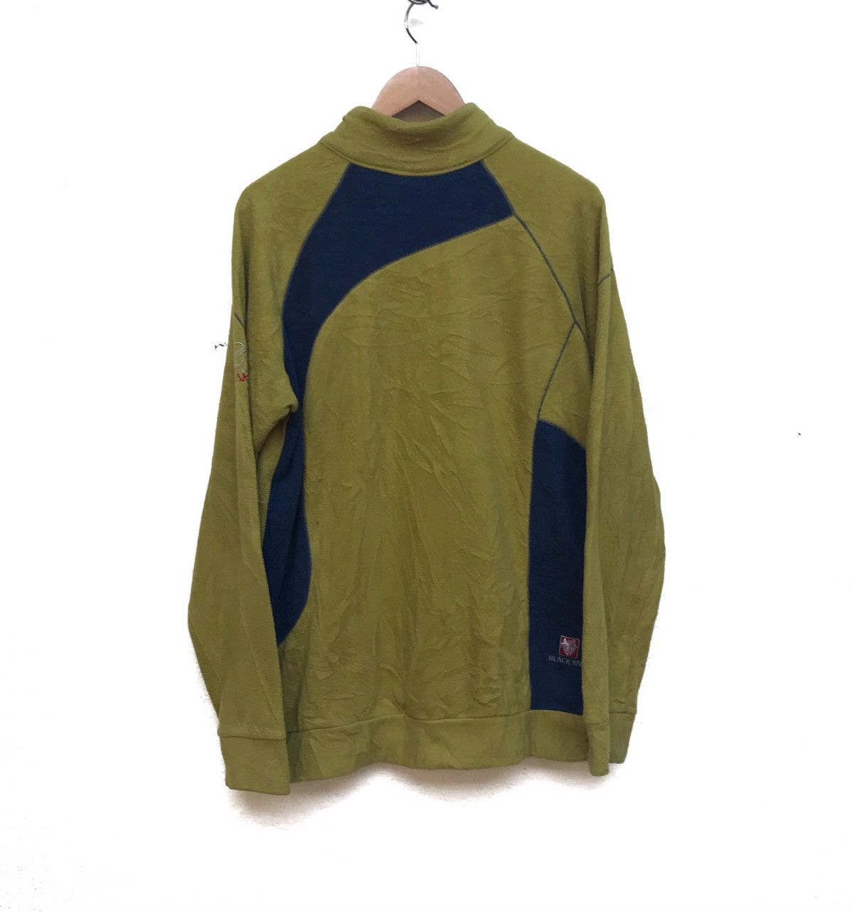 Japanese Brand 🔥Black Yak Zipper Neck Sweaters Size US L / EU 52-54 / 3 - 2 Thumbnail