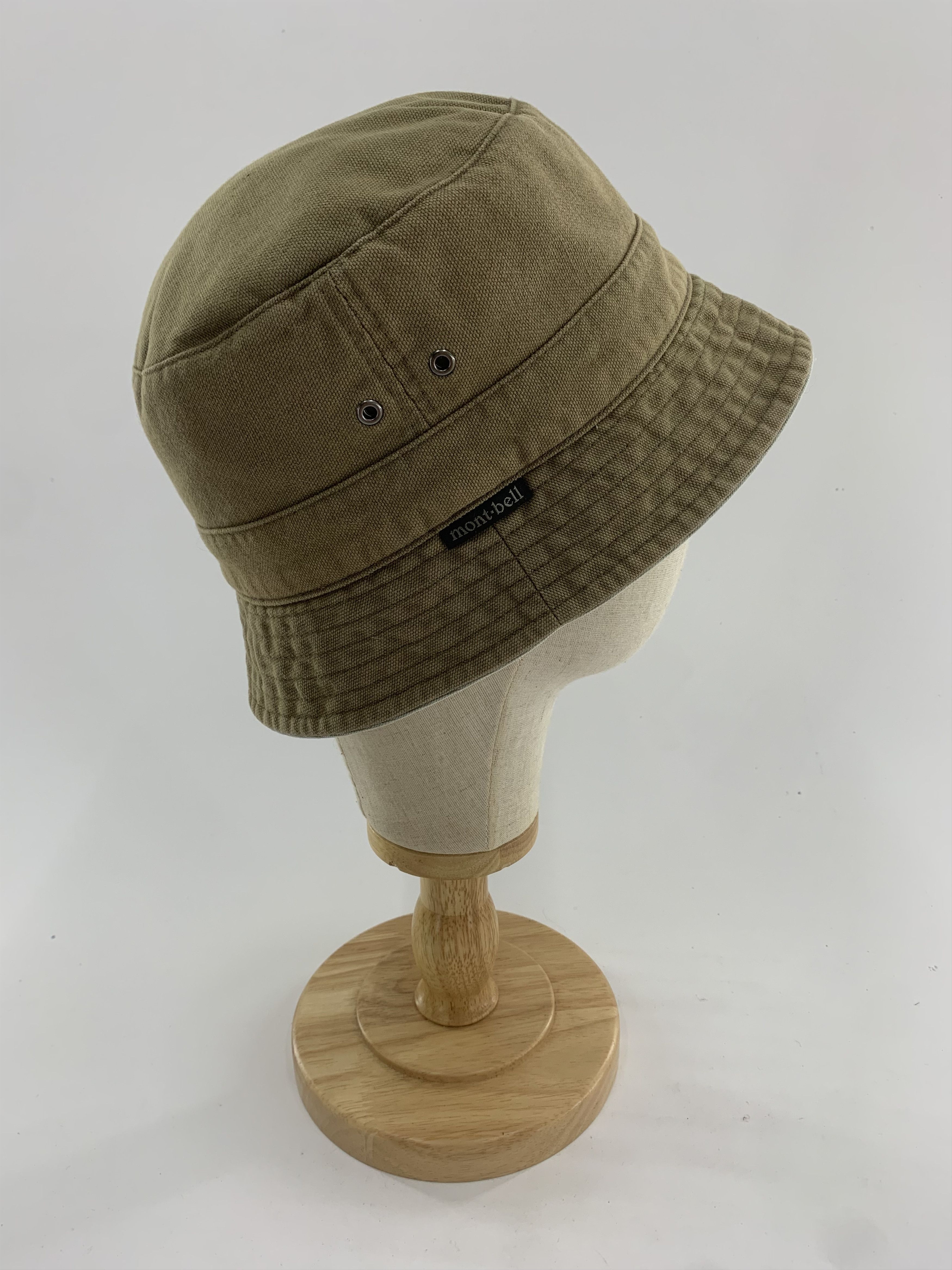 image of Montbell Reversible Hat in White/Brown, Men's